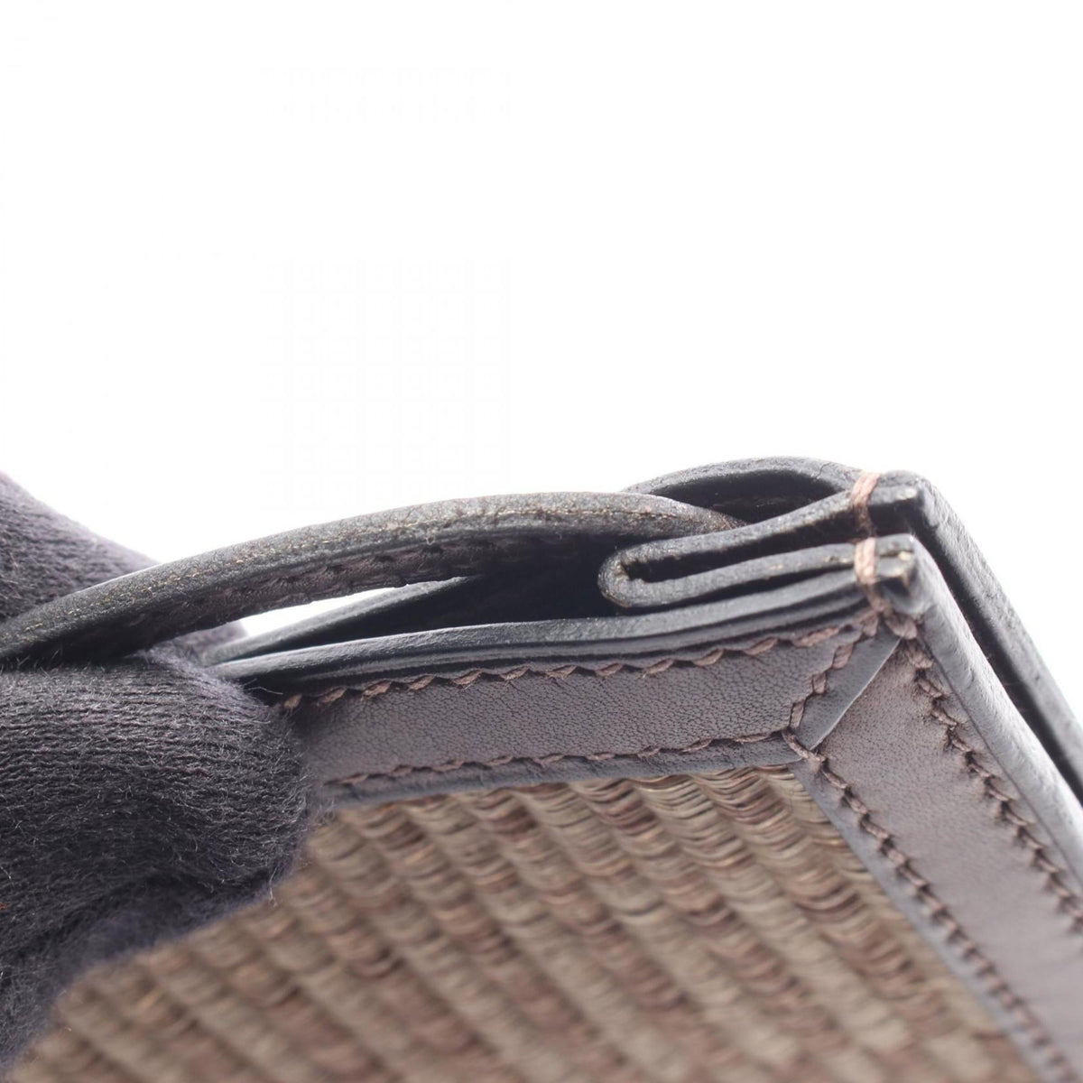 Hermes Brown Barenia Leather Leather Shoulder Bag (Pre-Owned)