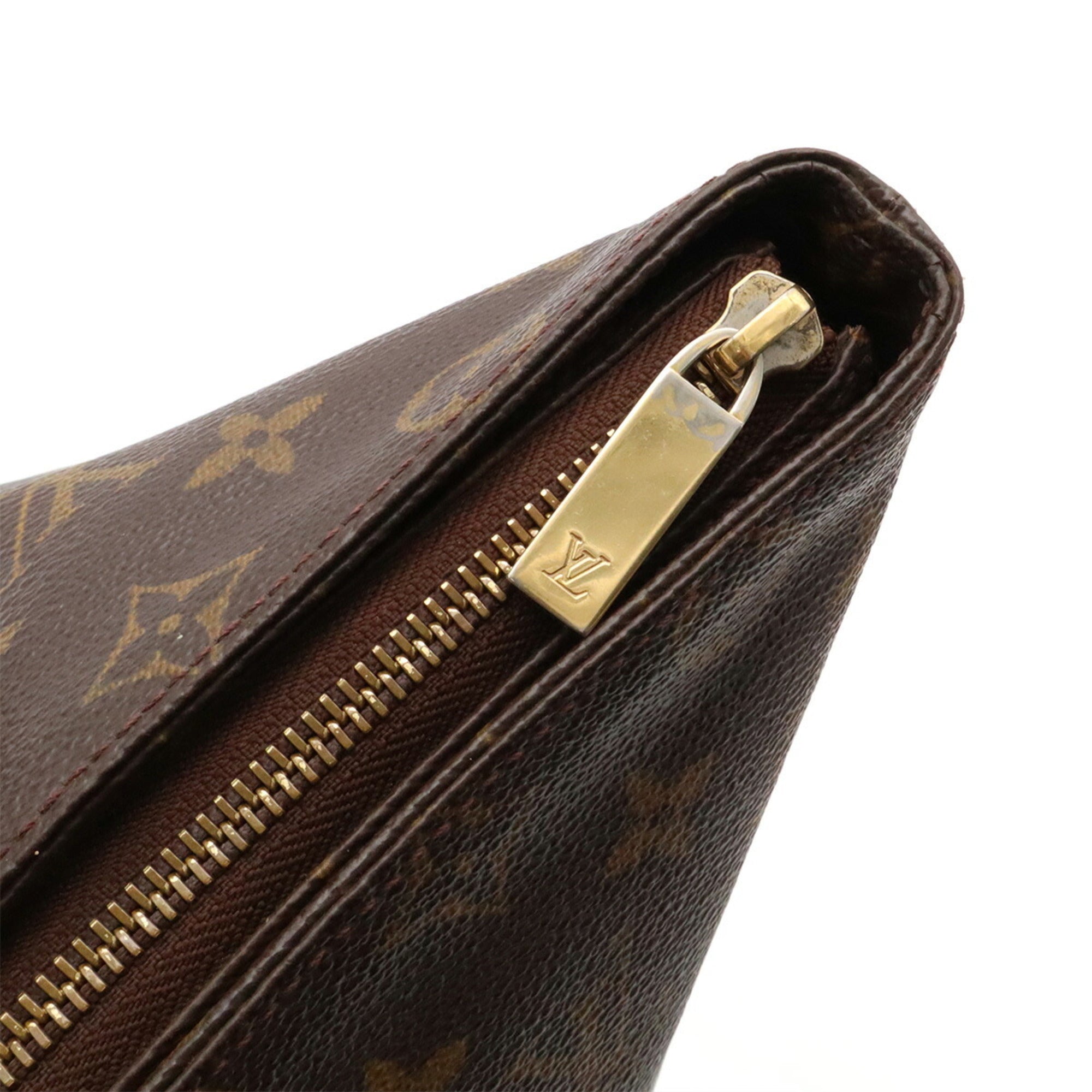Louis Vuitton Brown Monogram Shoulder Bag Tote Bag (Pre-Owned)