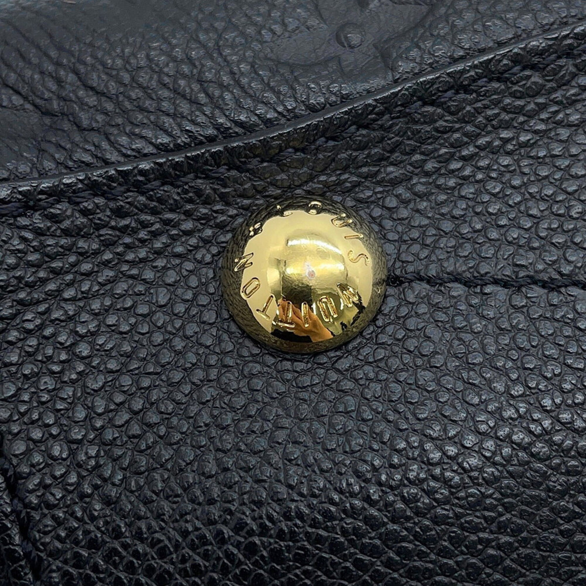 Louis Vuitton Noir Monogram Empreinte Handbag Shoulder Bag (Pre-Owned)