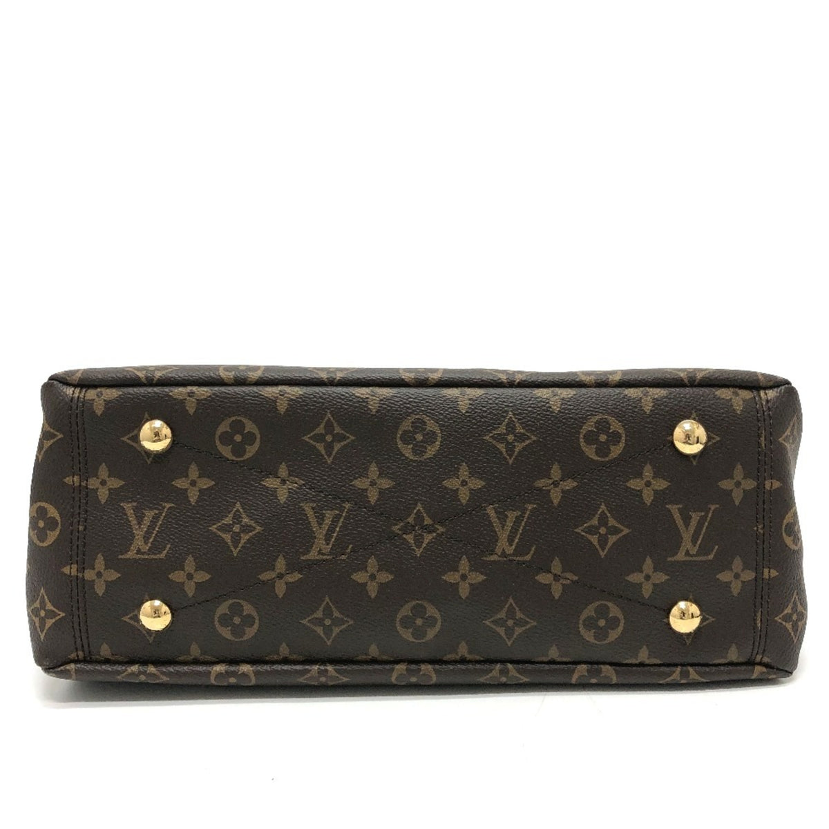 Louis Vuitton Brown Monogram Handbag Shoulder Bag (Pre-Owned)