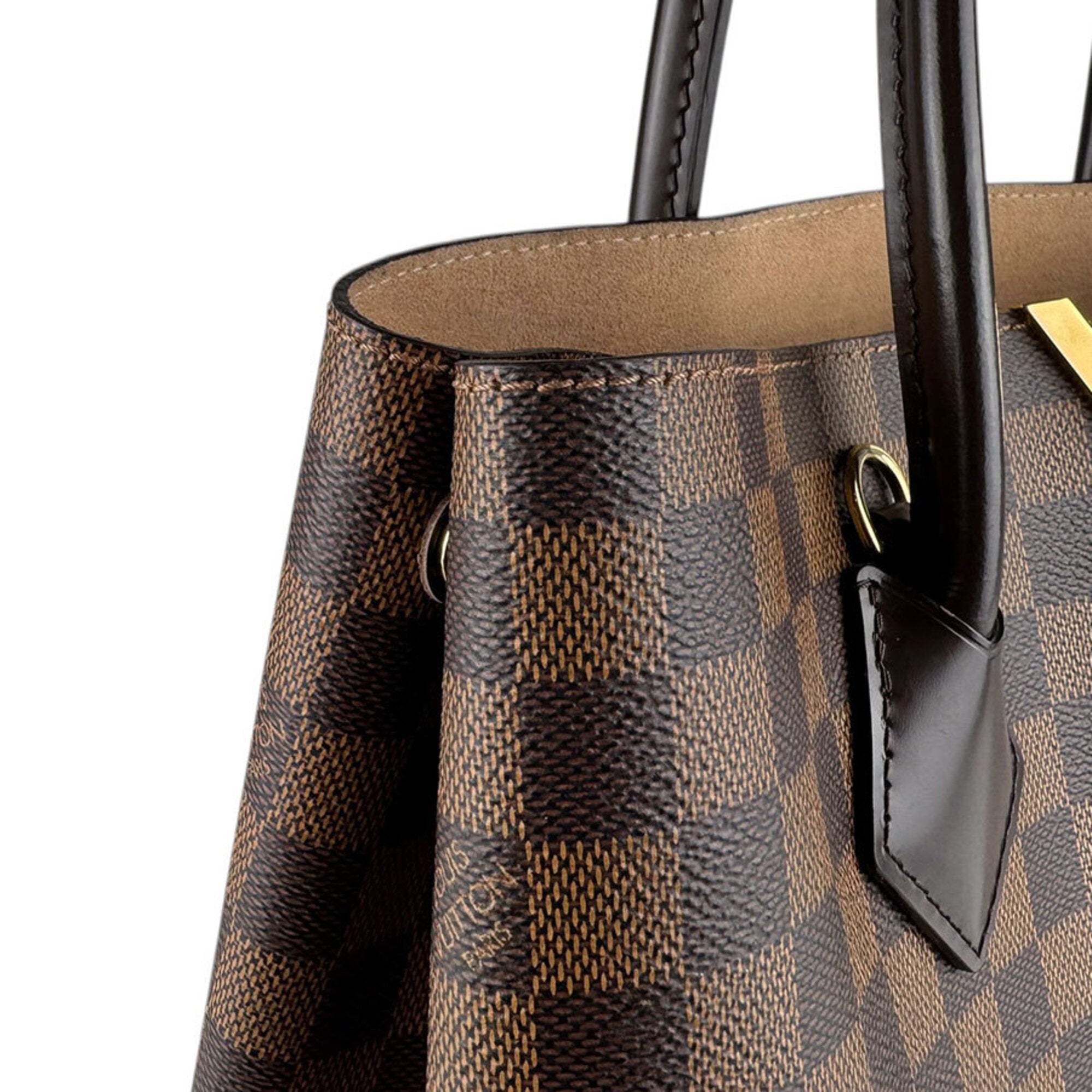 Louis Vuitton Brown Damier Canvas Damier Canvas Handbag (Pre-Owned)