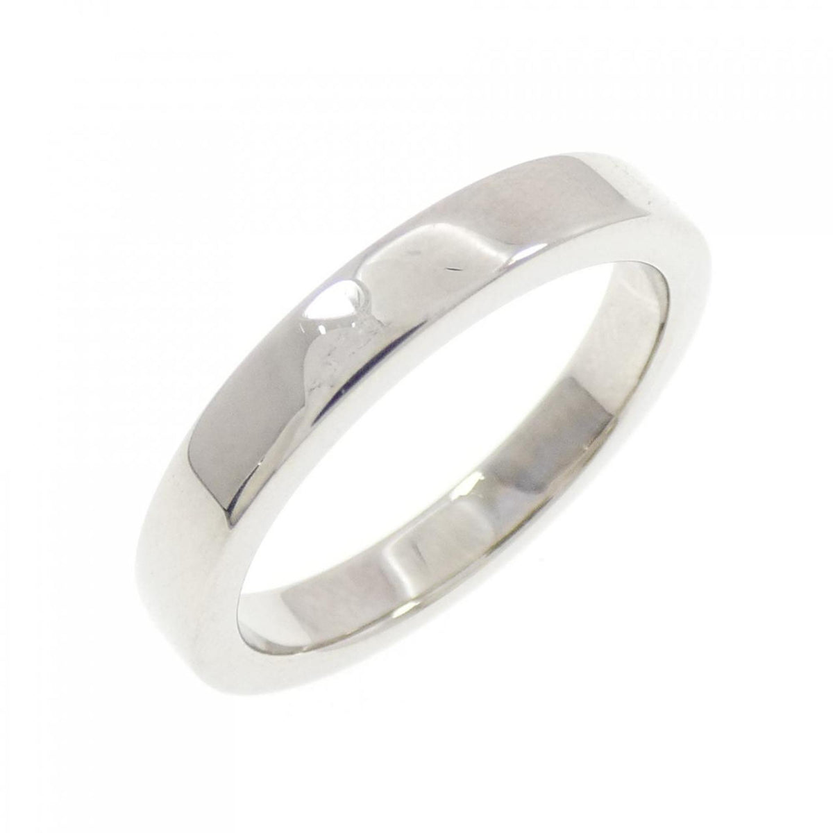 Bvlgari Platinum Platinum 950 Band Ring (Pre-Owned)