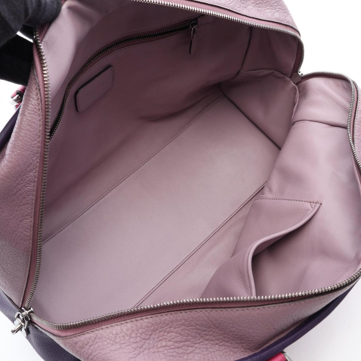 Loewe Pink Purple Leather Handbag (Pre-Owned)