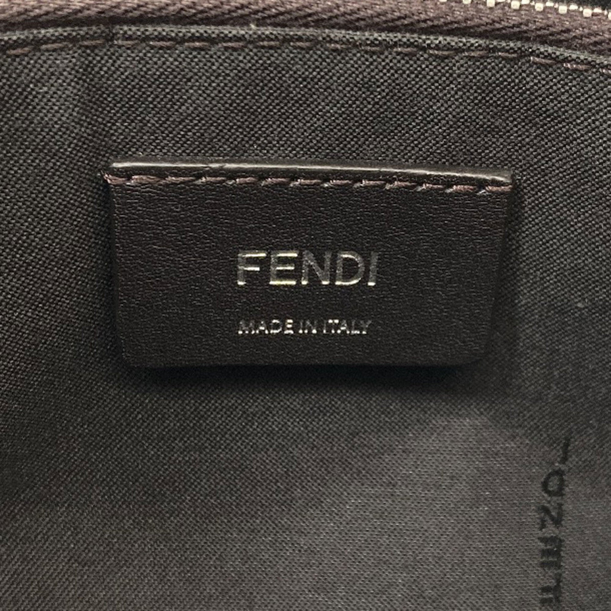Fendi Brown Leather Handbag (Pre-Owned)