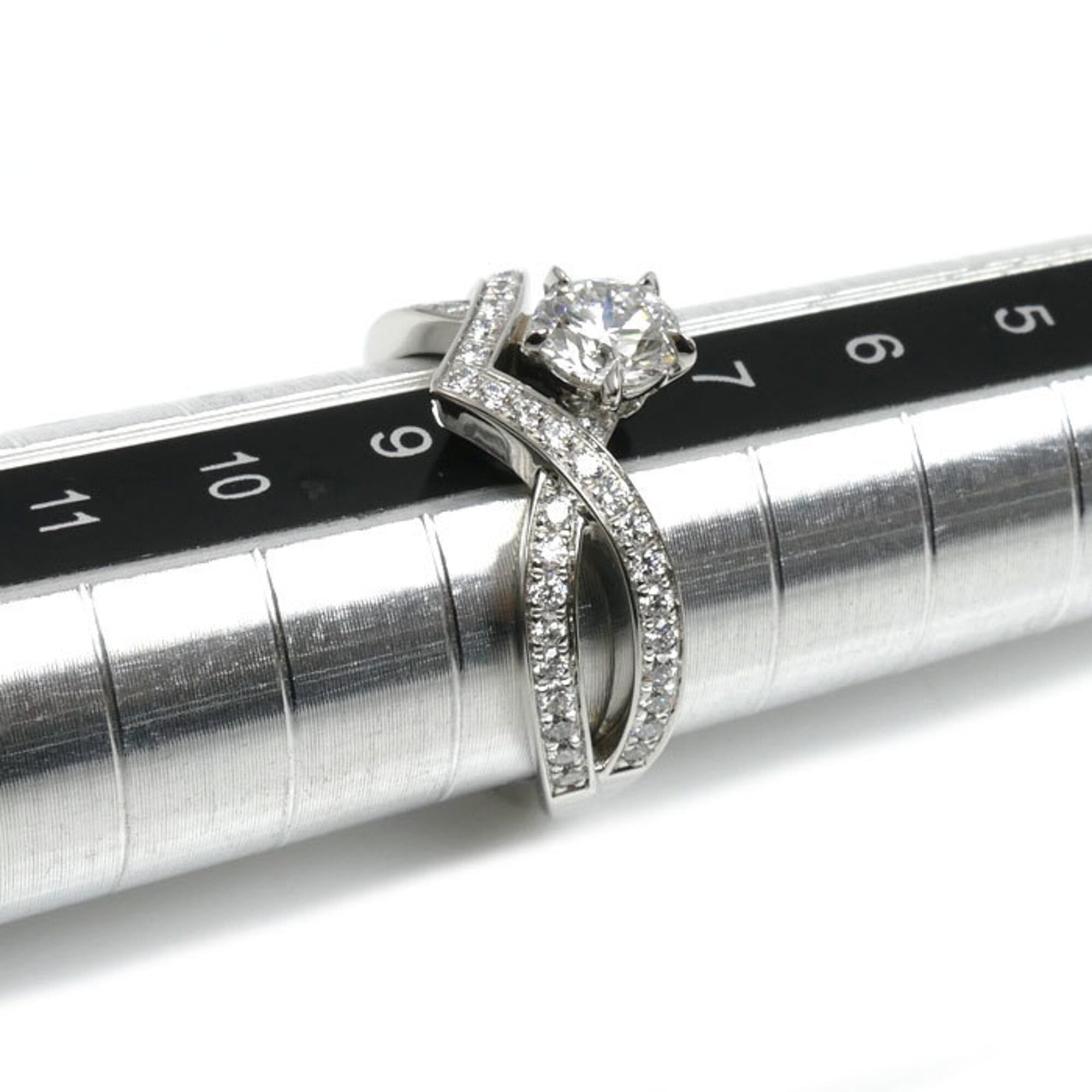 Chaumet Platinum 950 Band Ring (Pre-Owned)