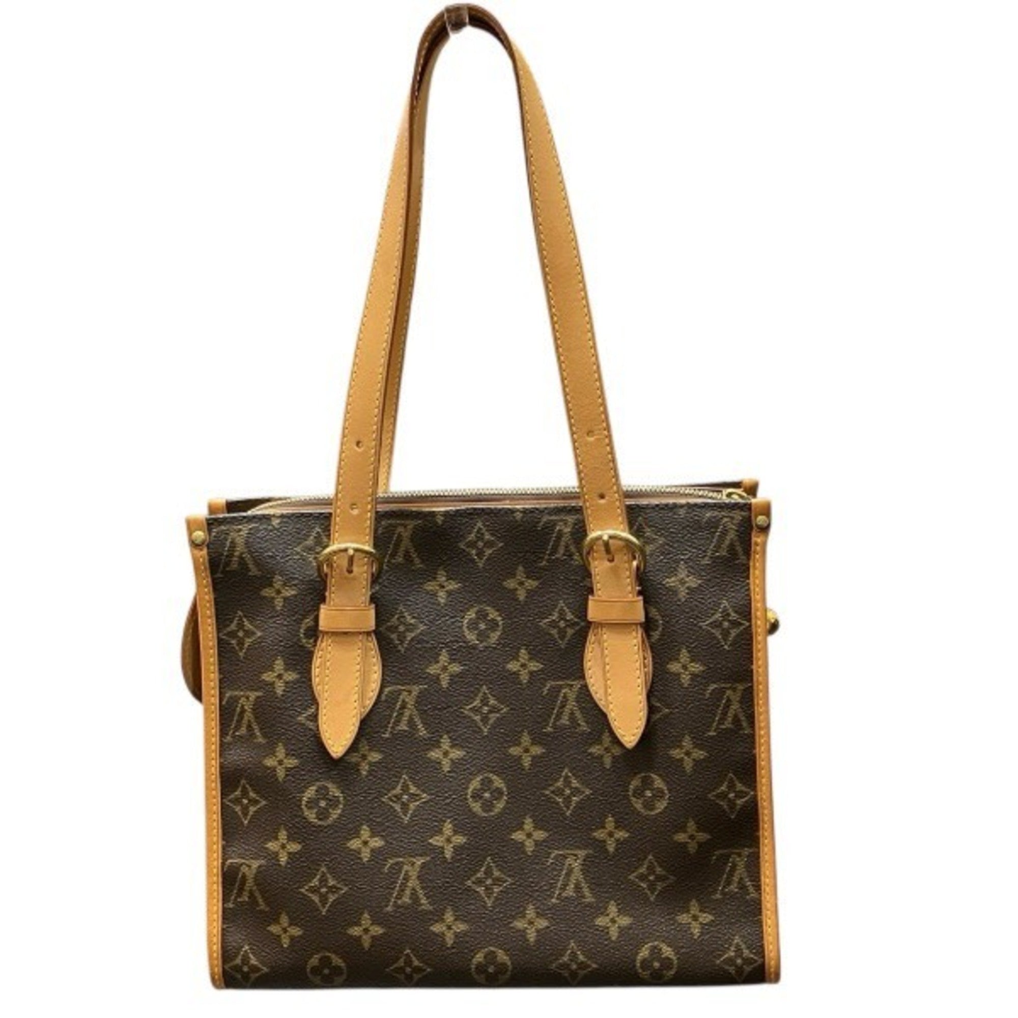 Louis Vuitton Brown Monogram Shoulder Bag Tote Bag (Pre-Owned)