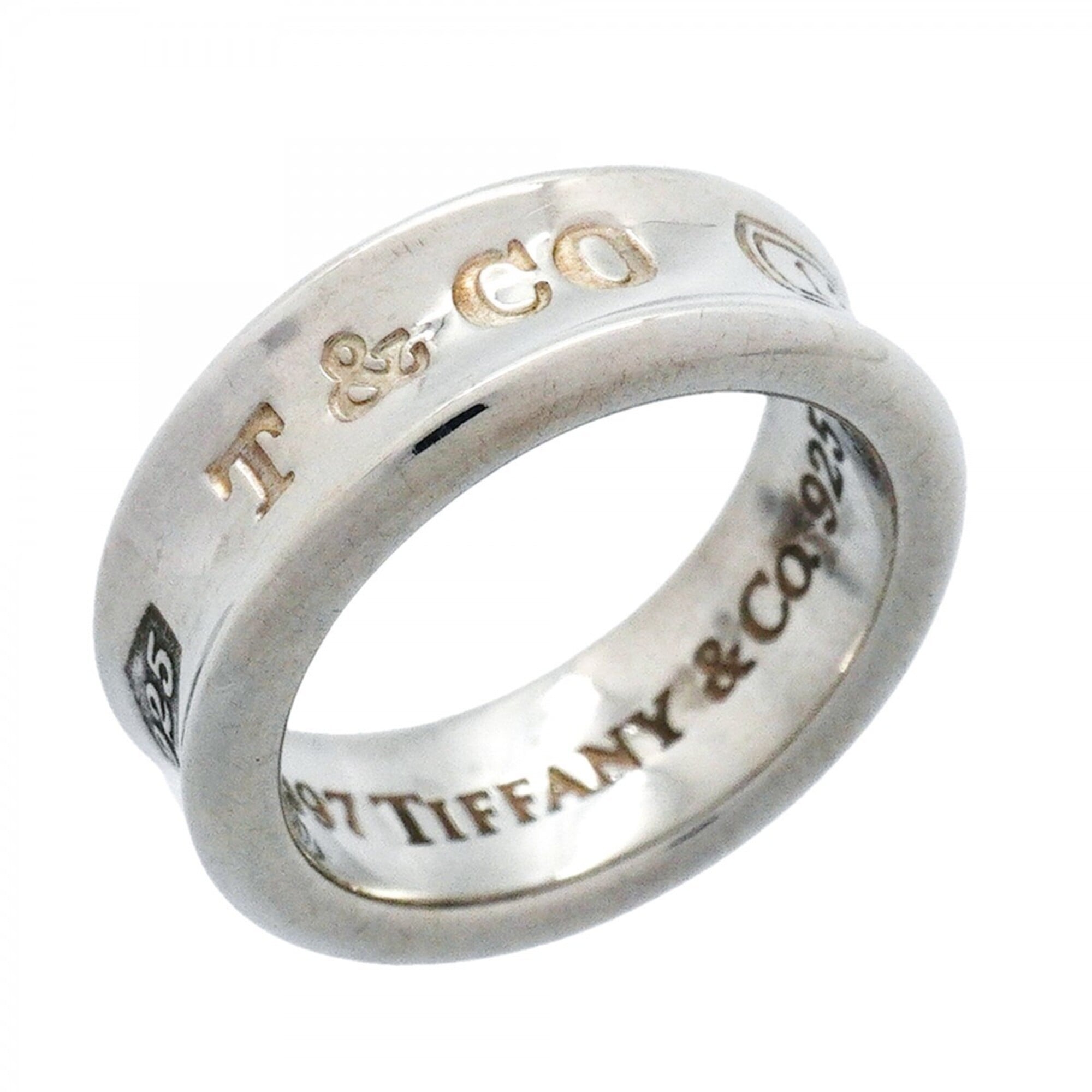 Tiffany Silver 925 Band Ring (Pre-Owned)