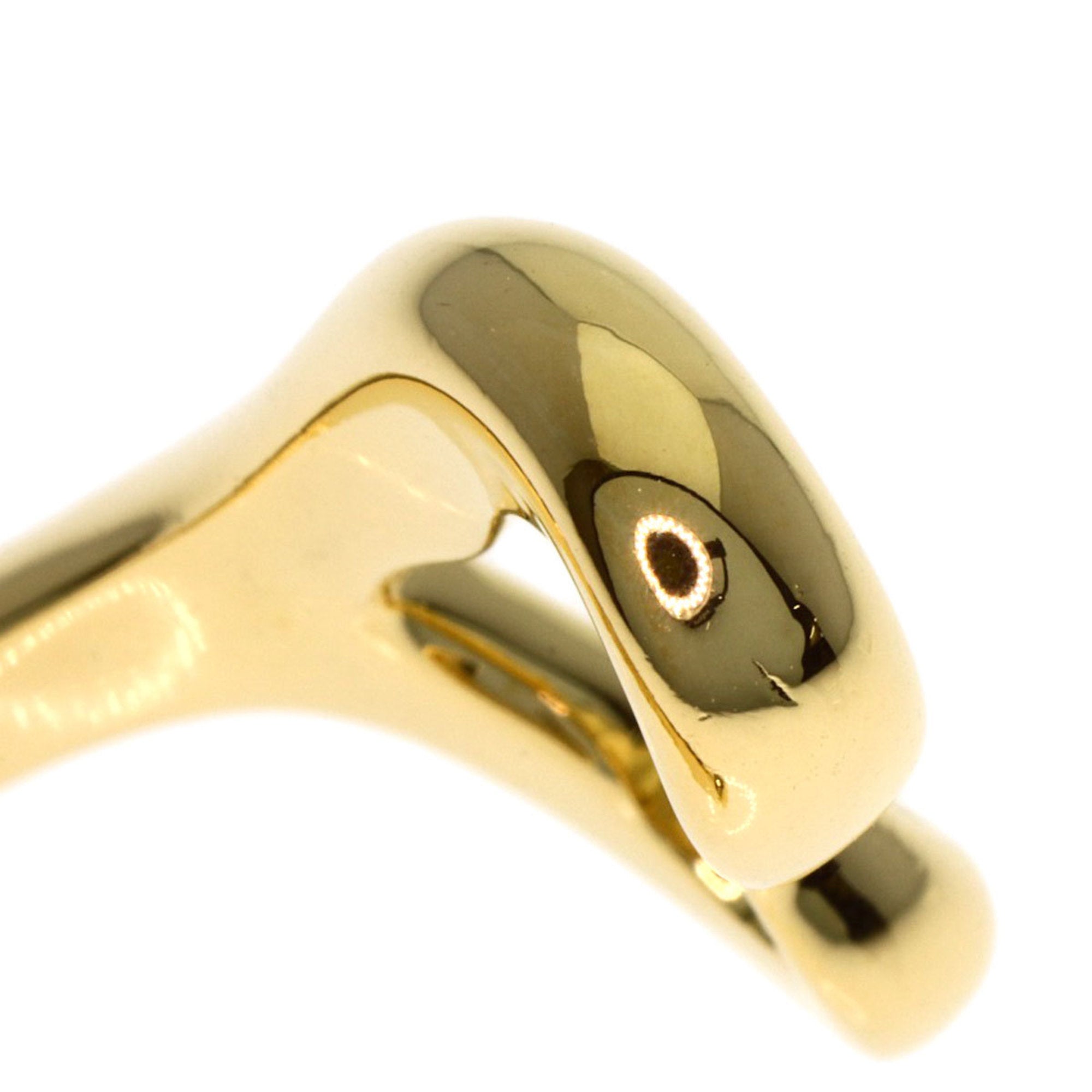 Tiffany Open Heart Yellow Gold (18K) Band Ring (Pre-Owned)