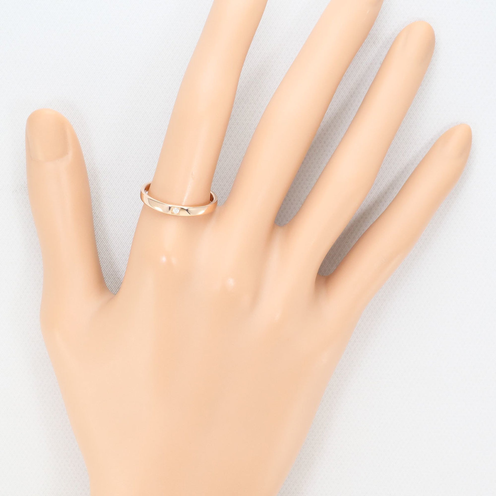 Unbranded Pink Gold Pink Gold (10K) Band Ring (Pre-Owned)