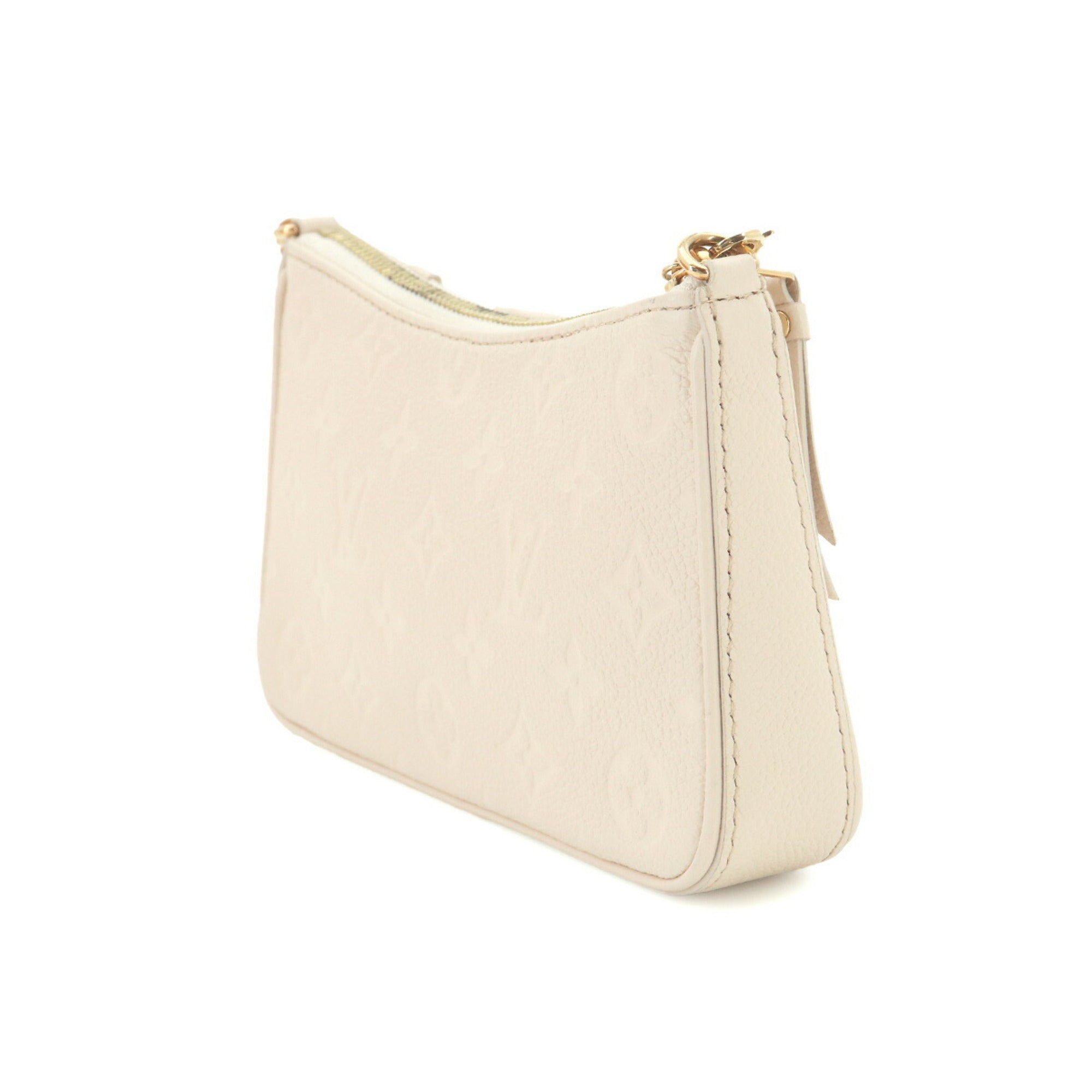 Louis Vuitton Cream Monogram Empreinte Handbag Pouch Shoulder Bag (Pre-Owned)
