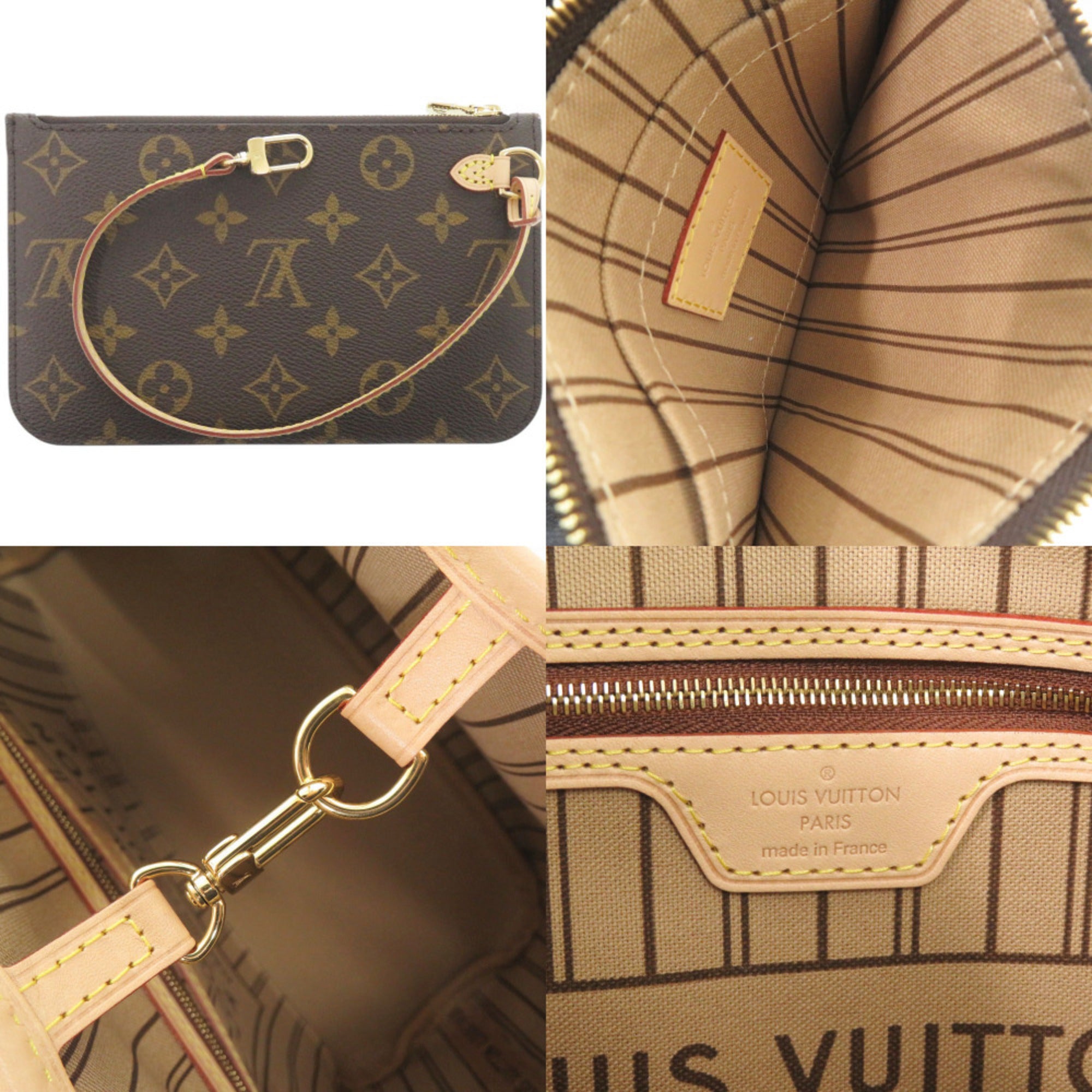 Louis Vuitton Monogram Brown Monogram Tote Bag (Pre-Owned)