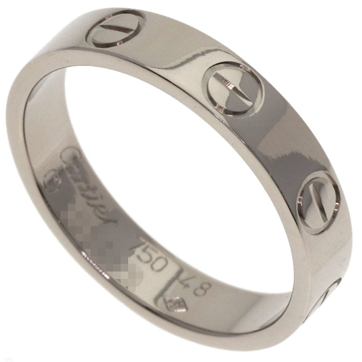 Cartier White Gold (18K) Band Ring (Pre-Owned)