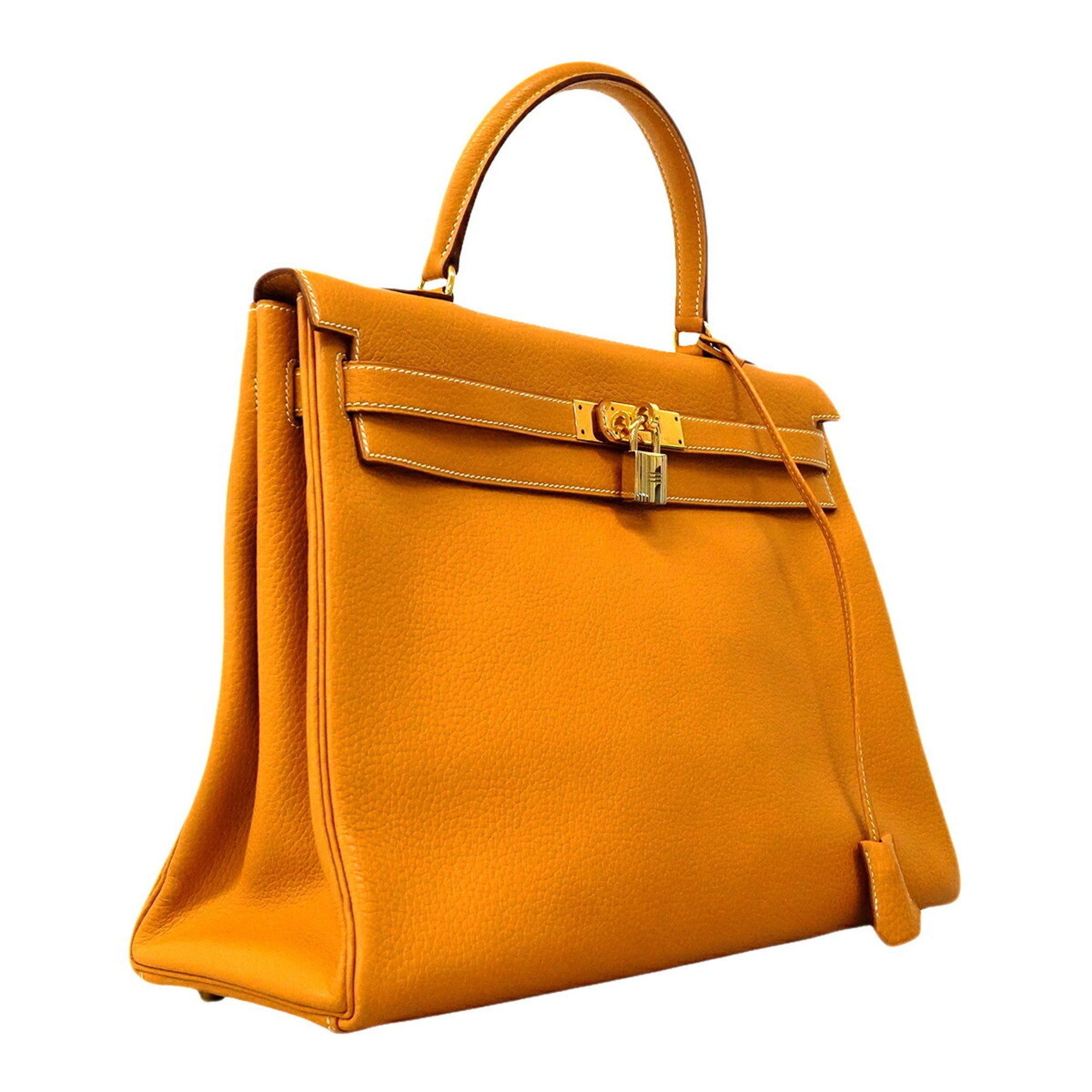 Hermes Natural Ardennes Leather Handbag (Pre-Owned)