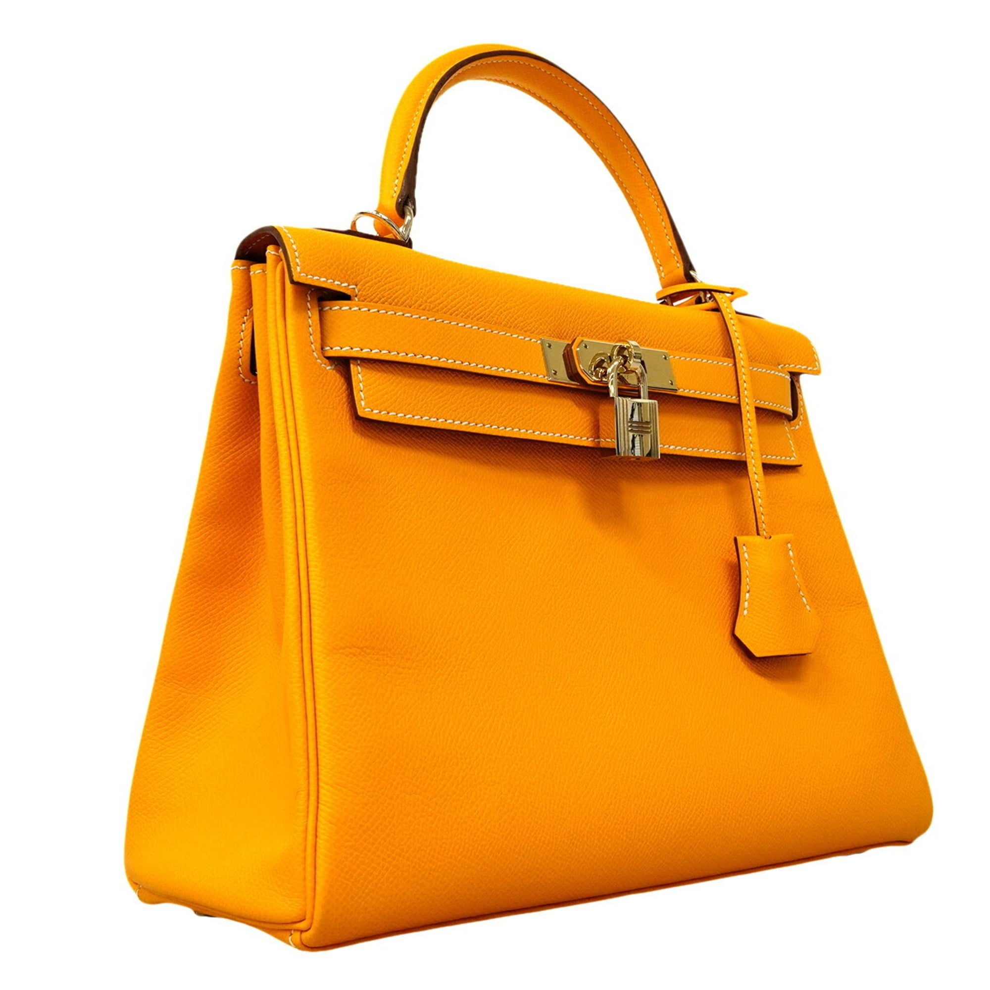 Hermes Champagne Gold Epsom Leather Handbag (Pre-Owned)