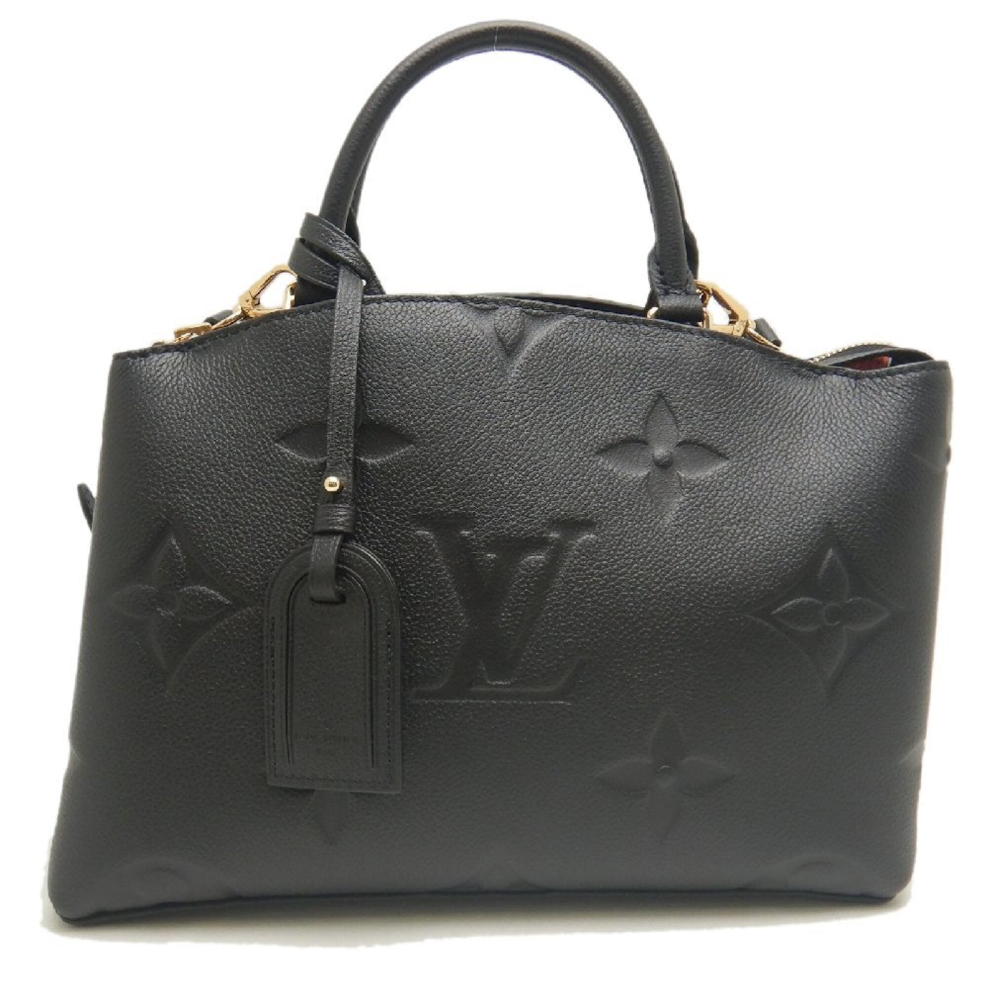 Louis Vuitton Monogram Empreinte Noir Monogram Empreinte Handbag (Pre-Owned)