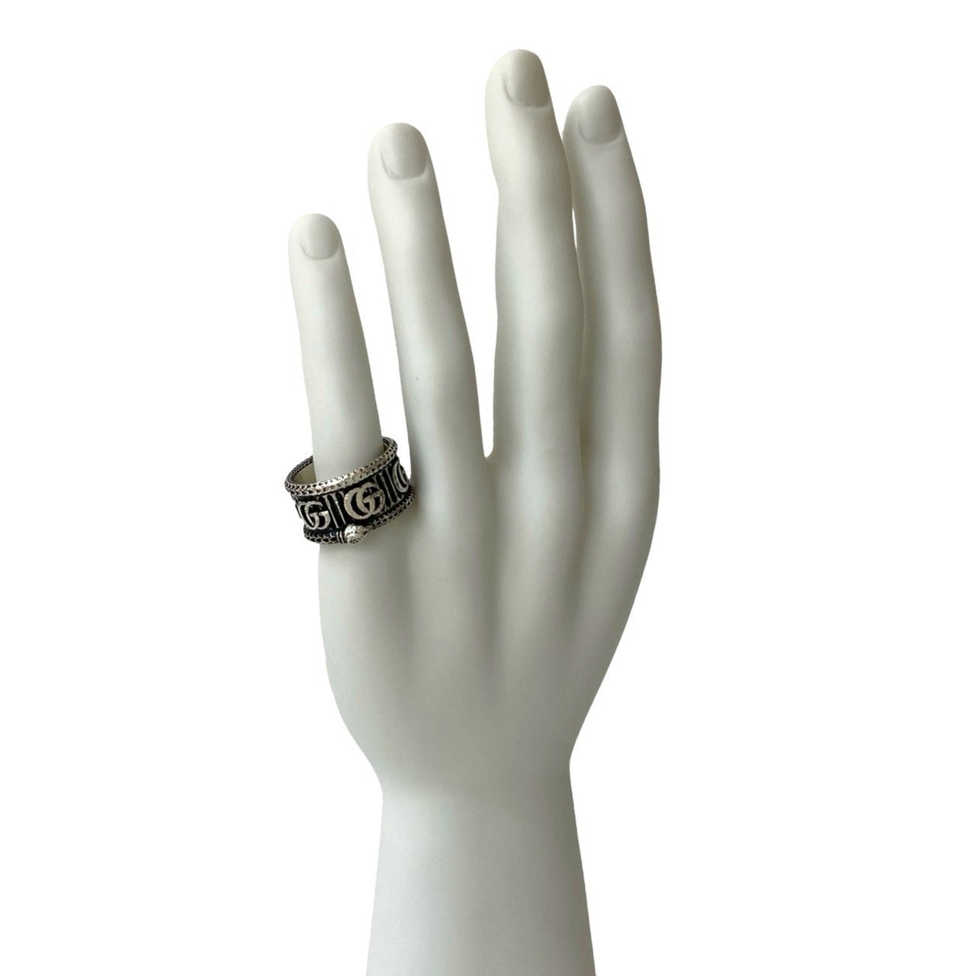 Gucci Silver Silver 925 Band Ring (Pre-Owned)