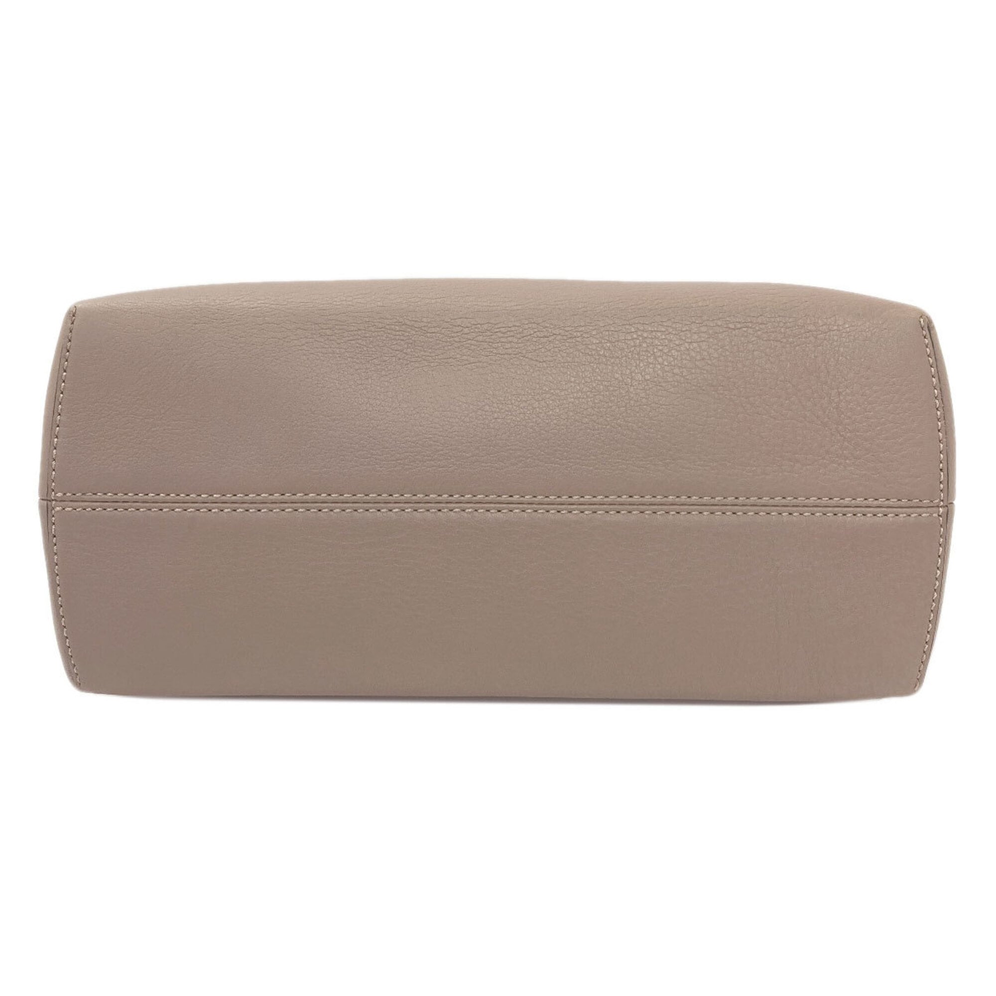 Fendi Brown Leather Handbag (Pre-Owned)
