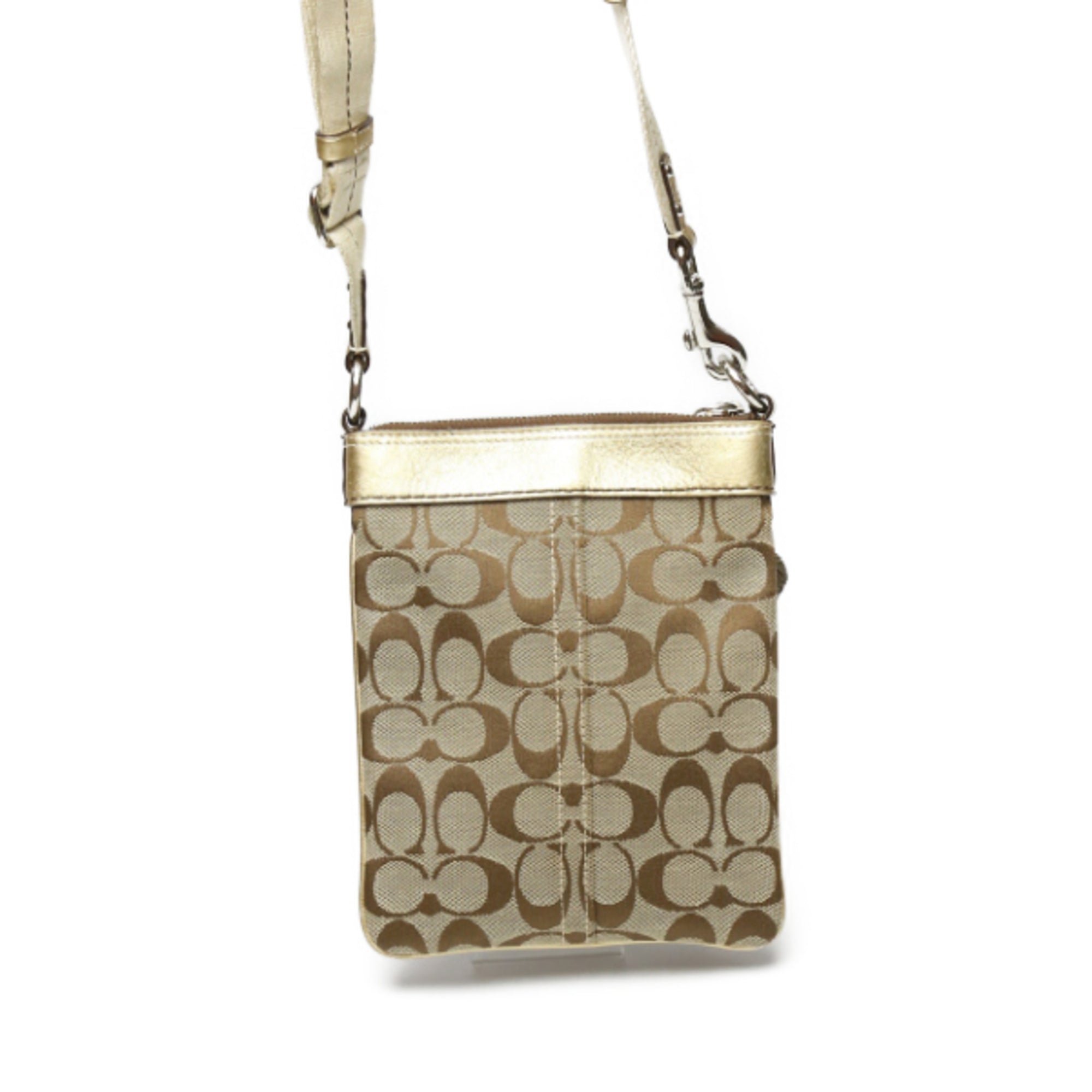 Coach Brown Leather Shoulder Bag (Pre-Owned)