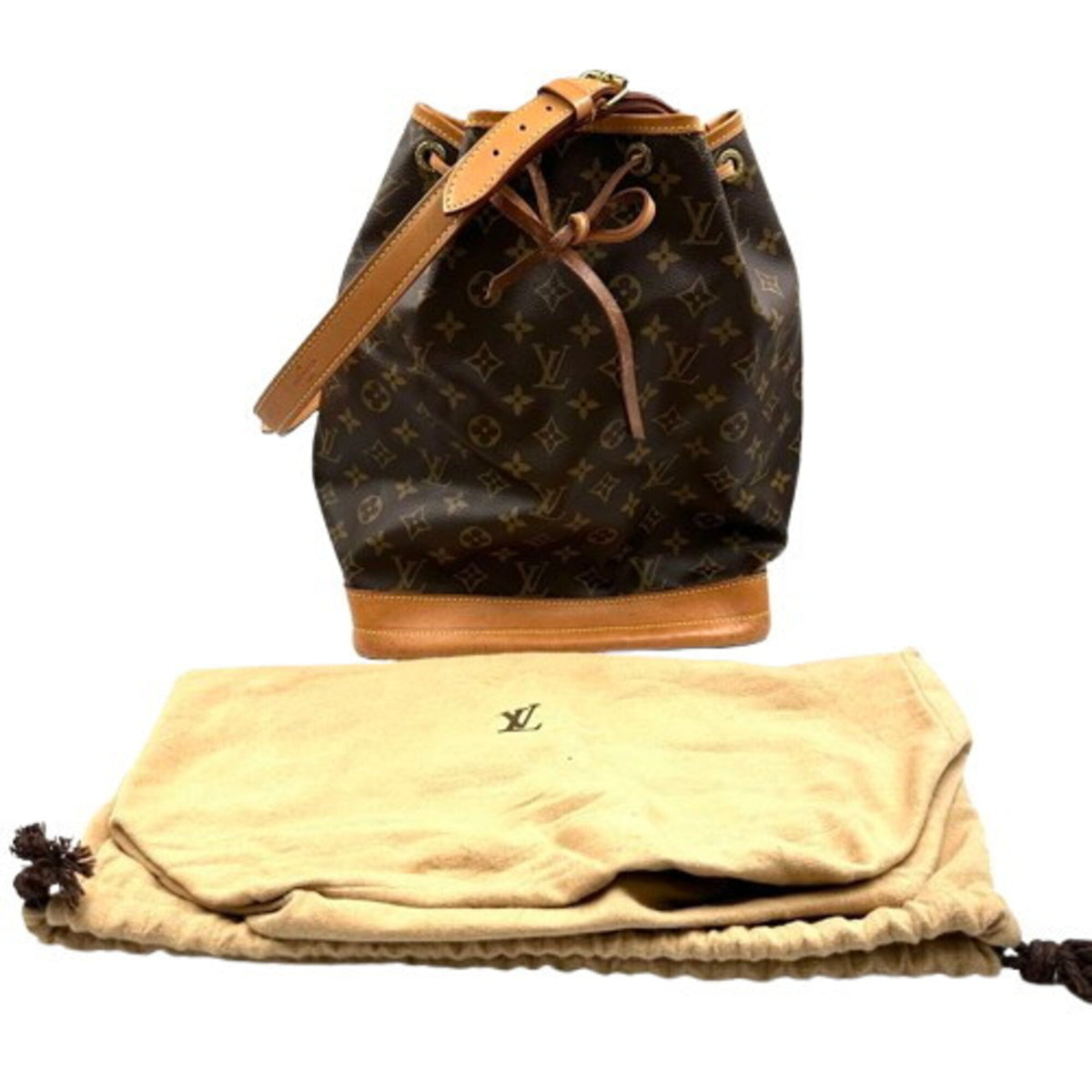 Louis Vuitton Monogram Brown Pvc Shoulder Bag (Pre-Owned)