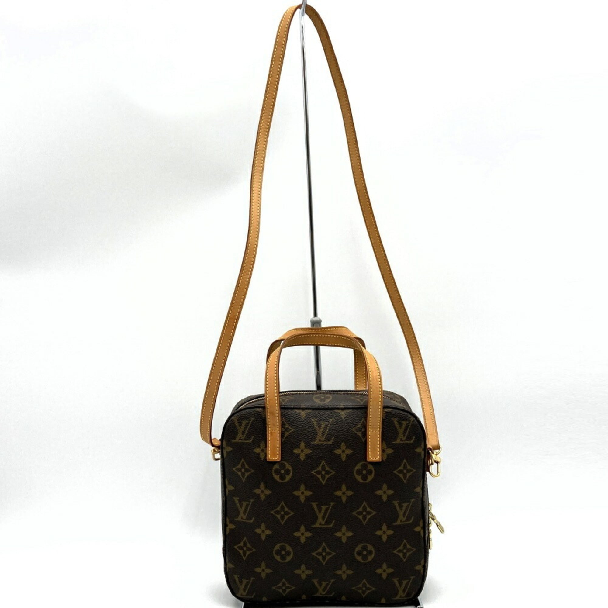 Louis Vuitton Brown Monogram Handbag Shoulder Bag (Pre-Owned)