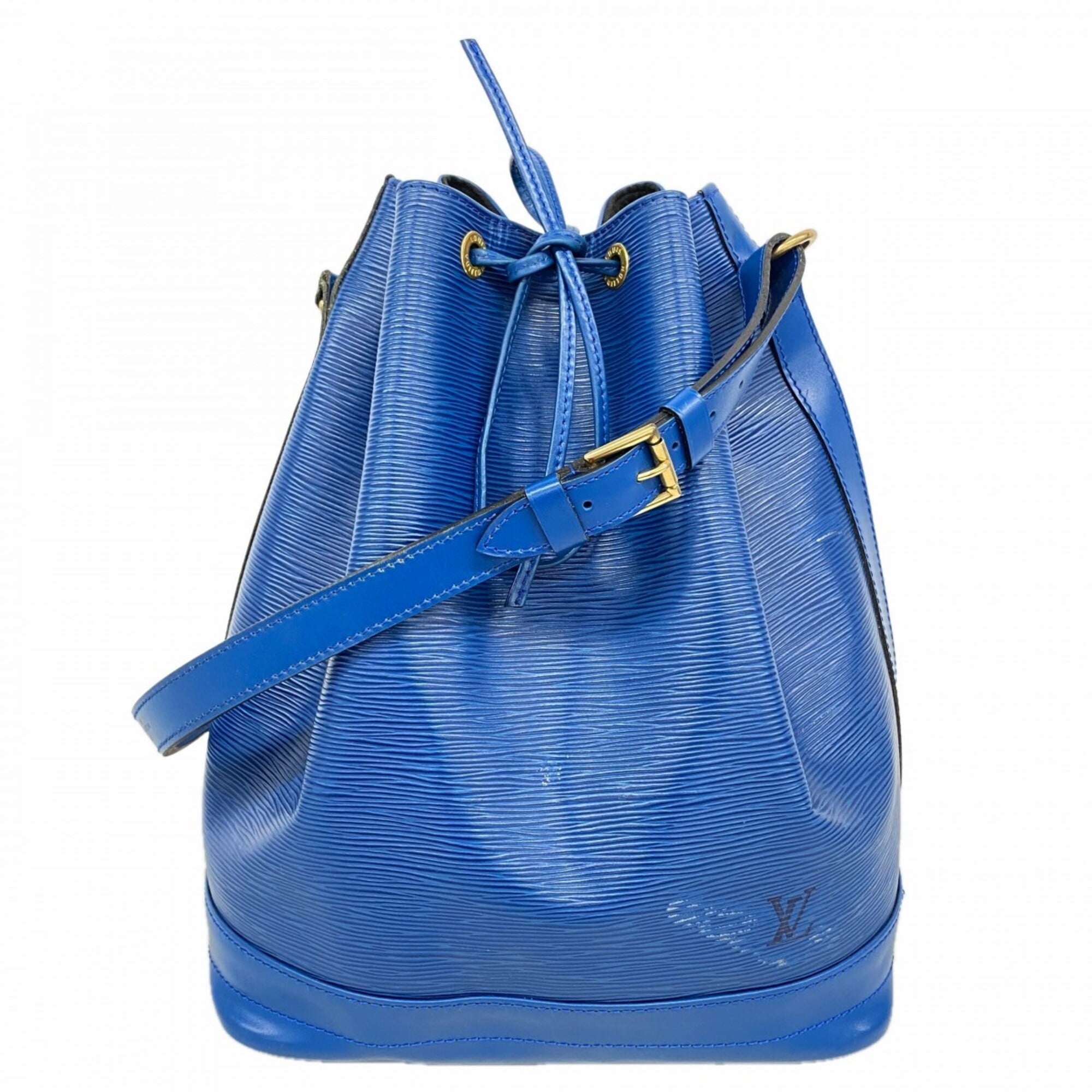 Louis Vuitton Toledo Blue Shoulder Bag (Pre-Owned)