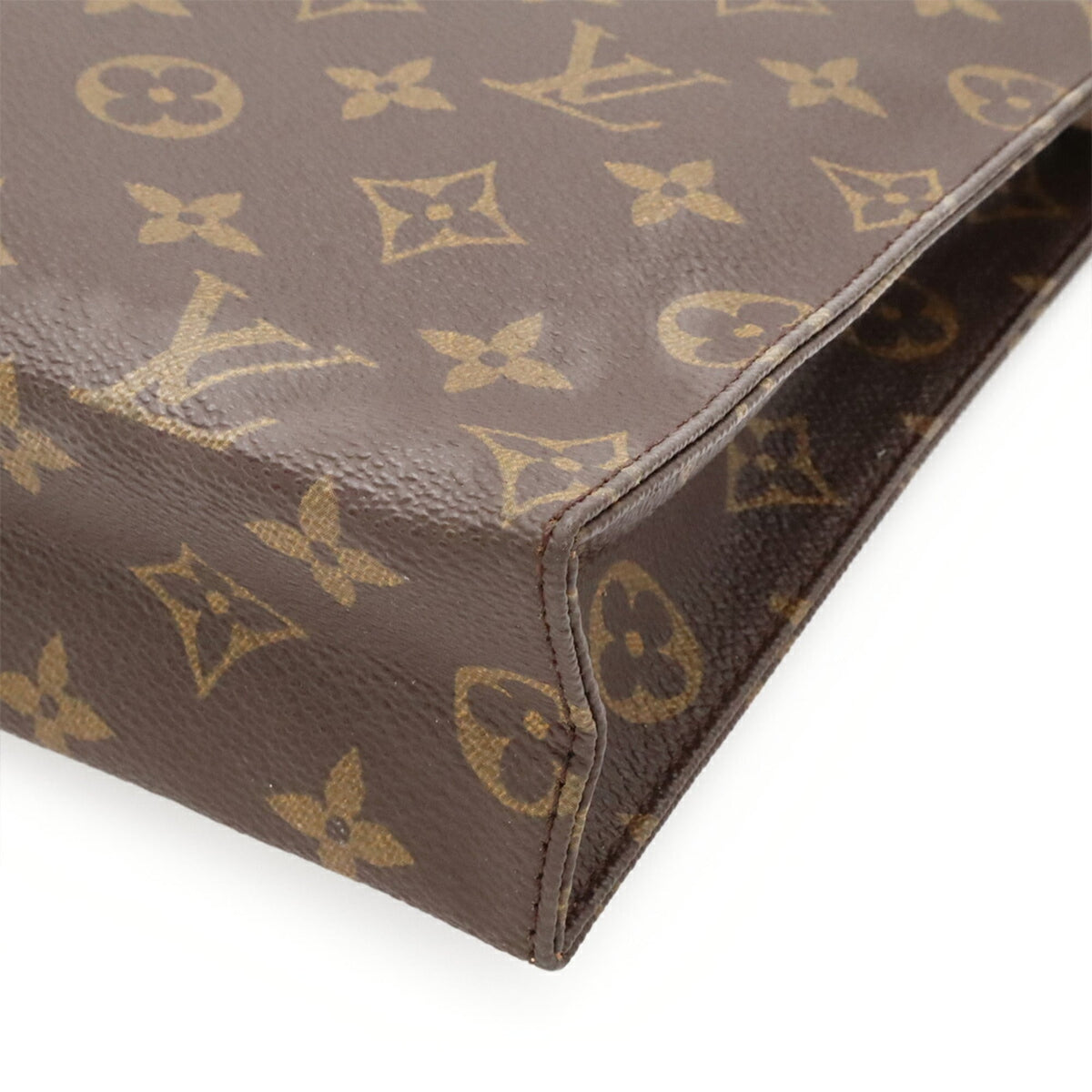 Louis Vuitton Brown Galle Monogram Pvc Handbag Pouch (Pre-Owned)