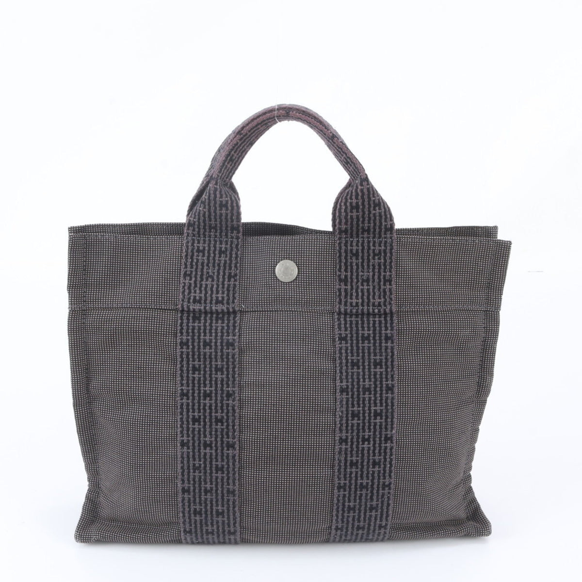 Hermes Black Shoulder Bag Tote Bag (Pre-Owned)