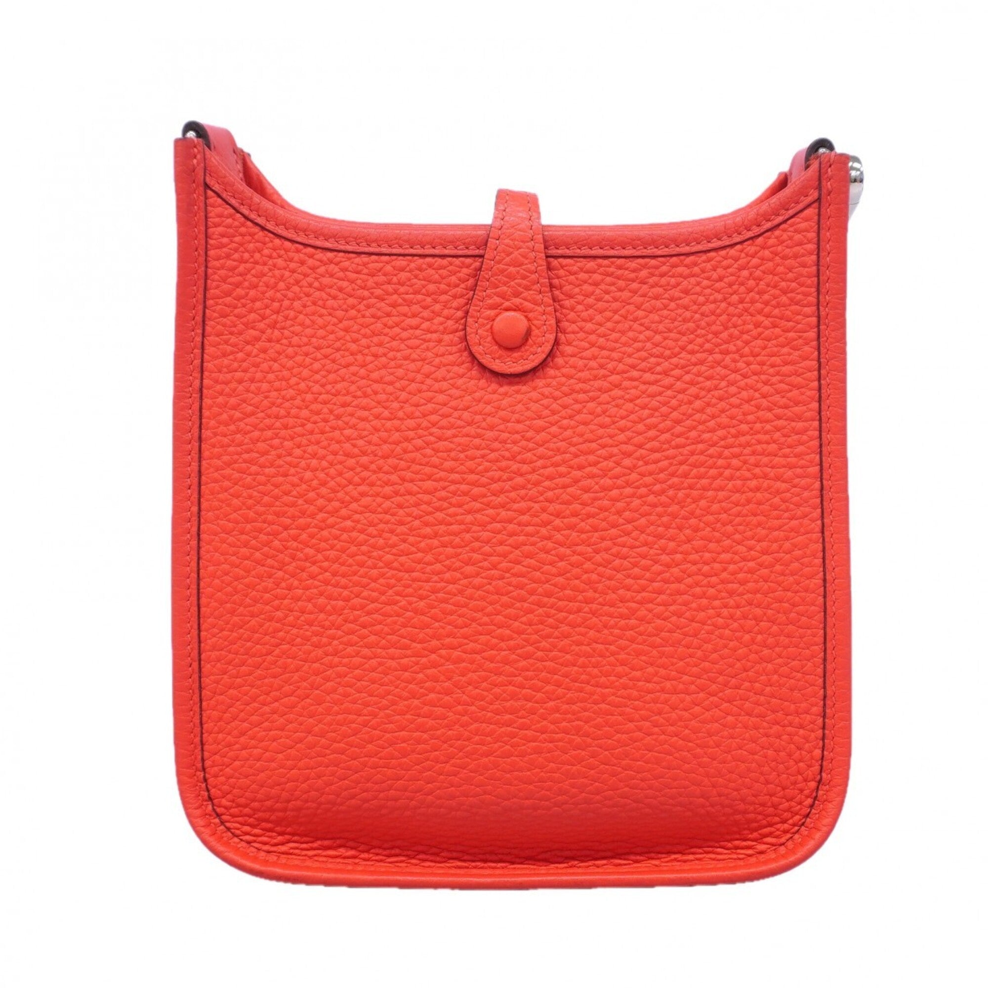 Hermes Pink Taurillon Clemence Leather Shoulder Bag (Pre-Owned)