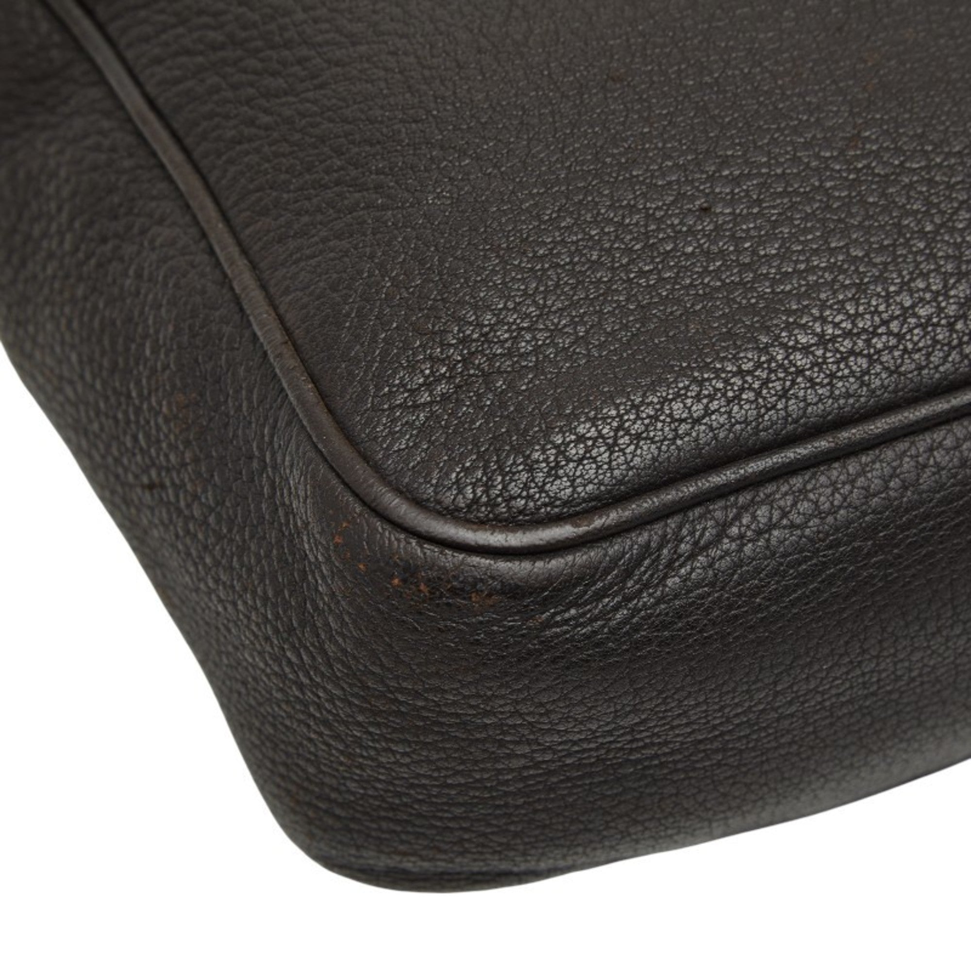 Prada Brown Leather Shoulder Bag (Pre-Owned)