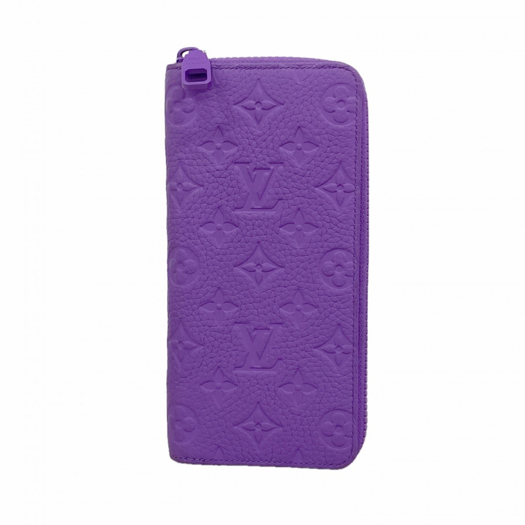 Louis Vuitton Violet Long Wallet (Bi-Fold) (Pre-Owned)