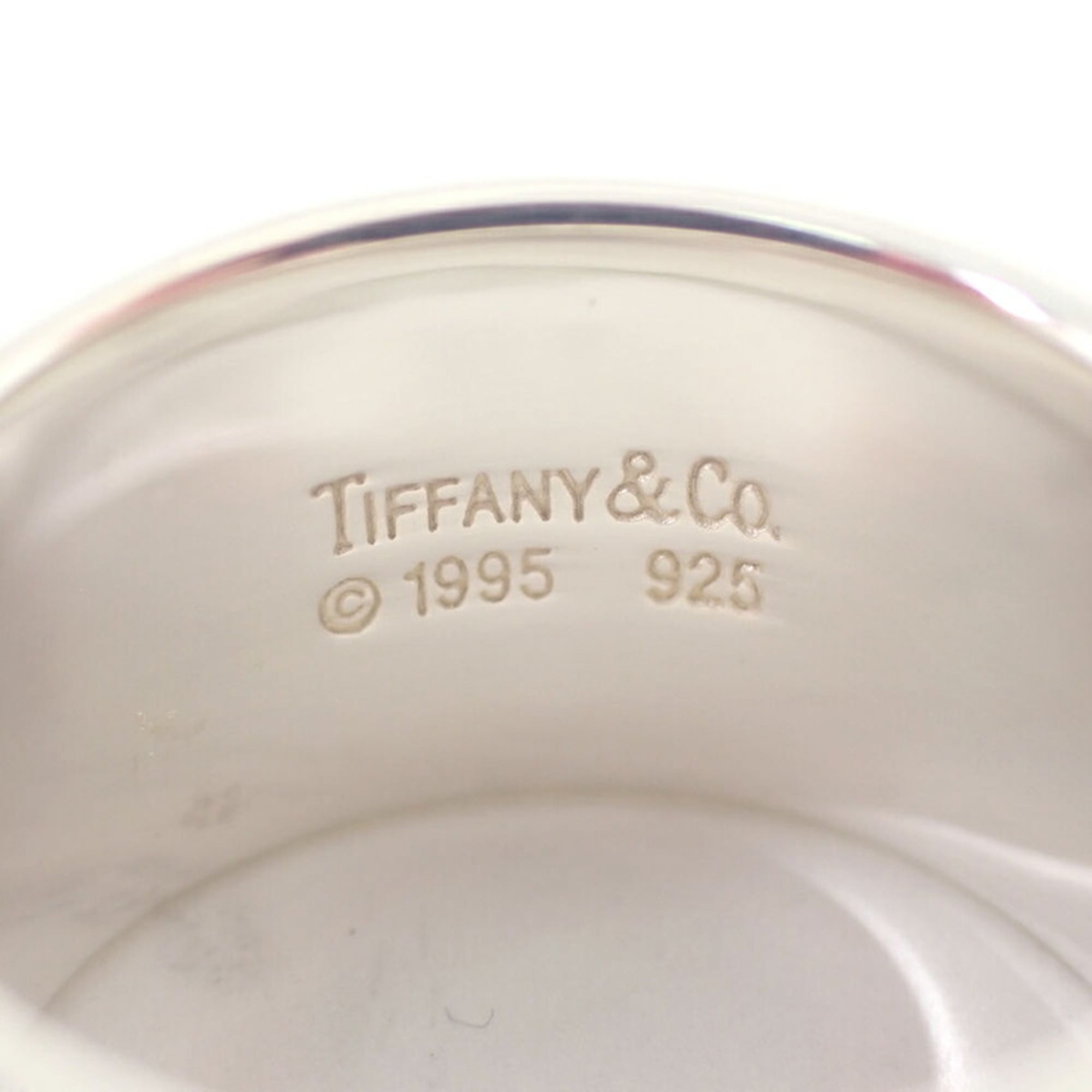 Tiffany Sterling Silver 925 Band Ring (Pre-Owned)