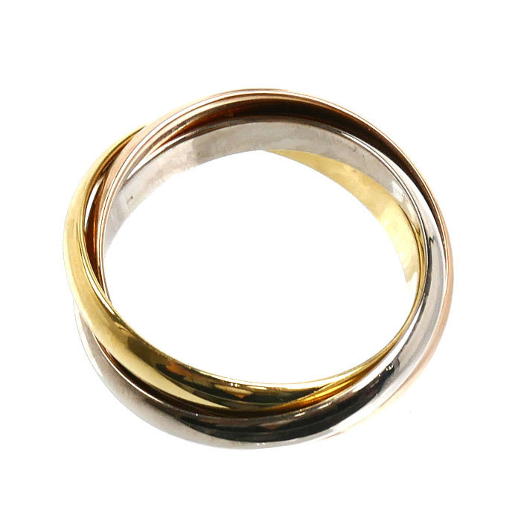 Cartier Yellow Gold (18K) Pink Gold (18K) White Gold (18K) Band Ring (Pre-Owned)