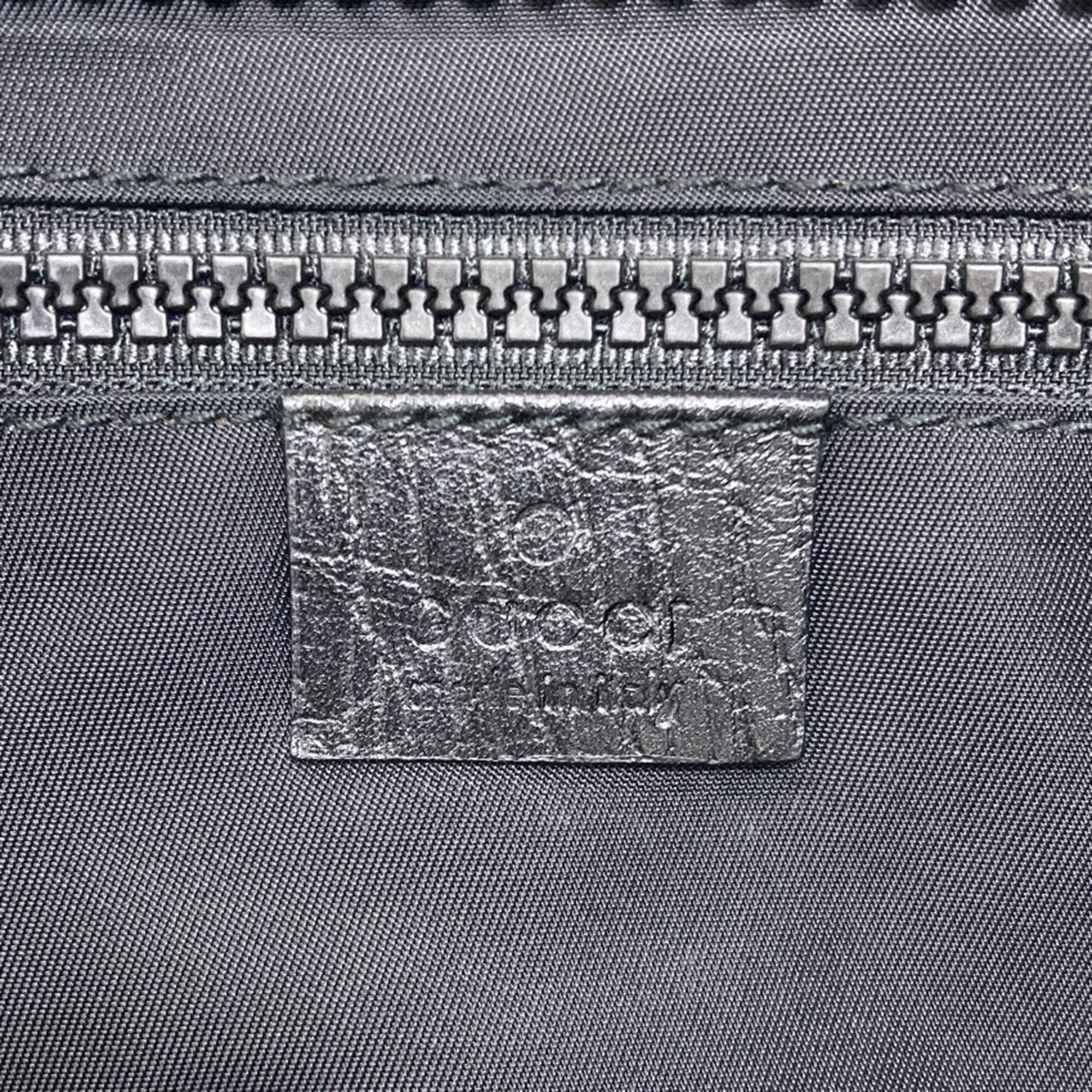 Gucci Black Pvc Tote Bag (Pre-Owned)