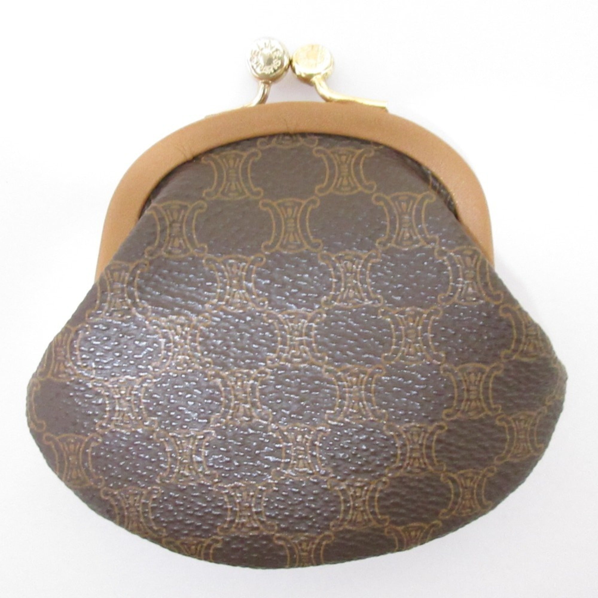 Celine Brown Coin Purse/Coin Case (Pre-Owned)