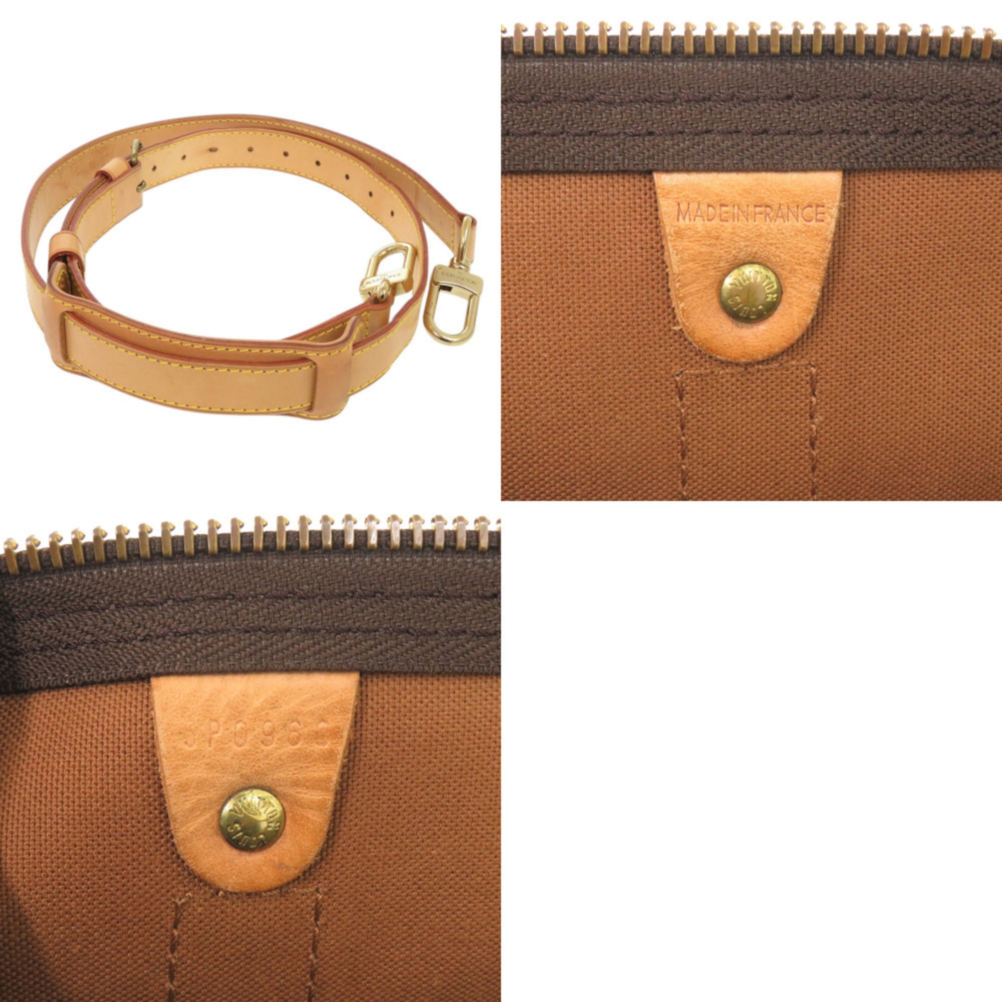 Louis Vuitton Monogram Brown Monogram Boston Bag (Pre-Owned)