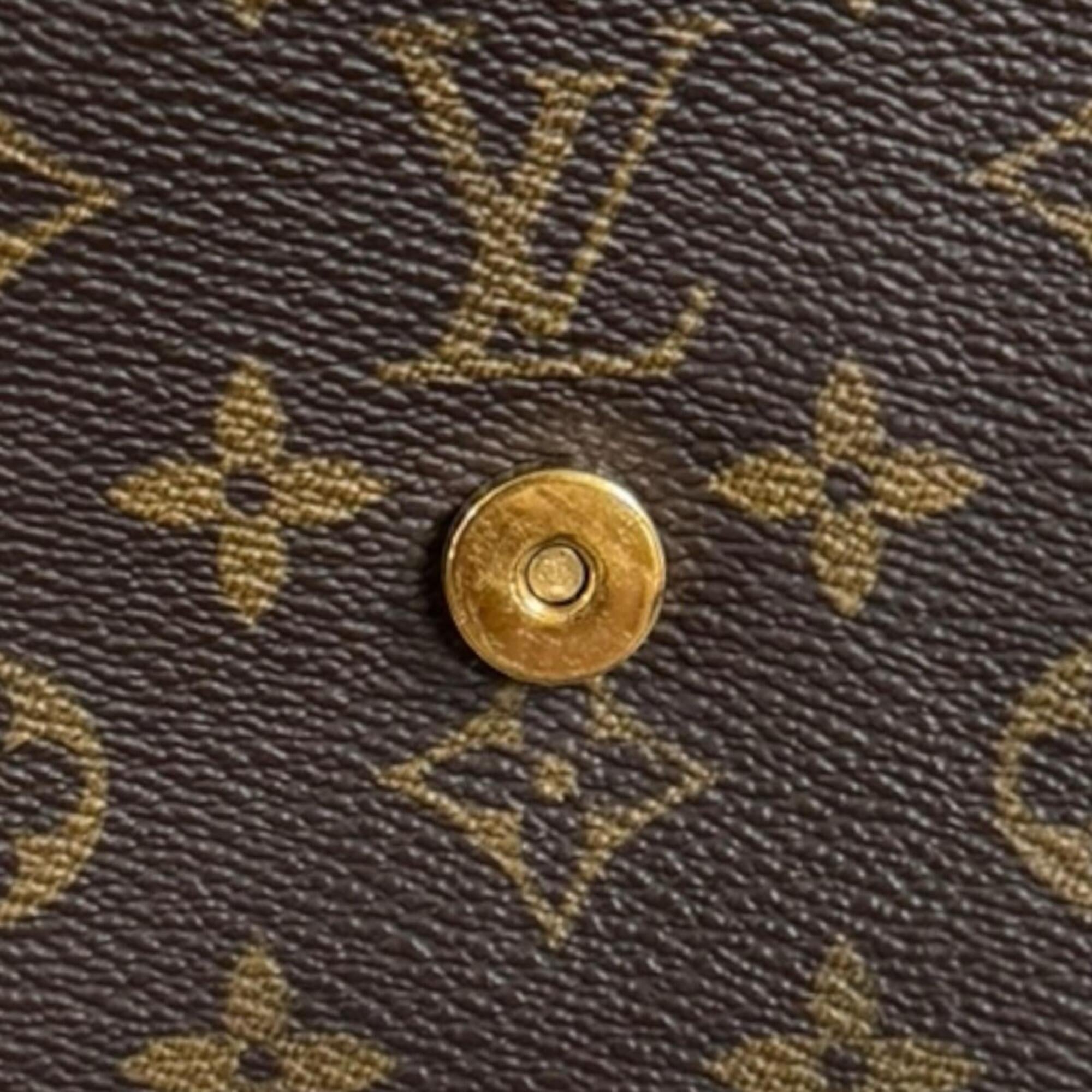Louis Vuitton Brown Monogram Handbag (Pre-Owned)