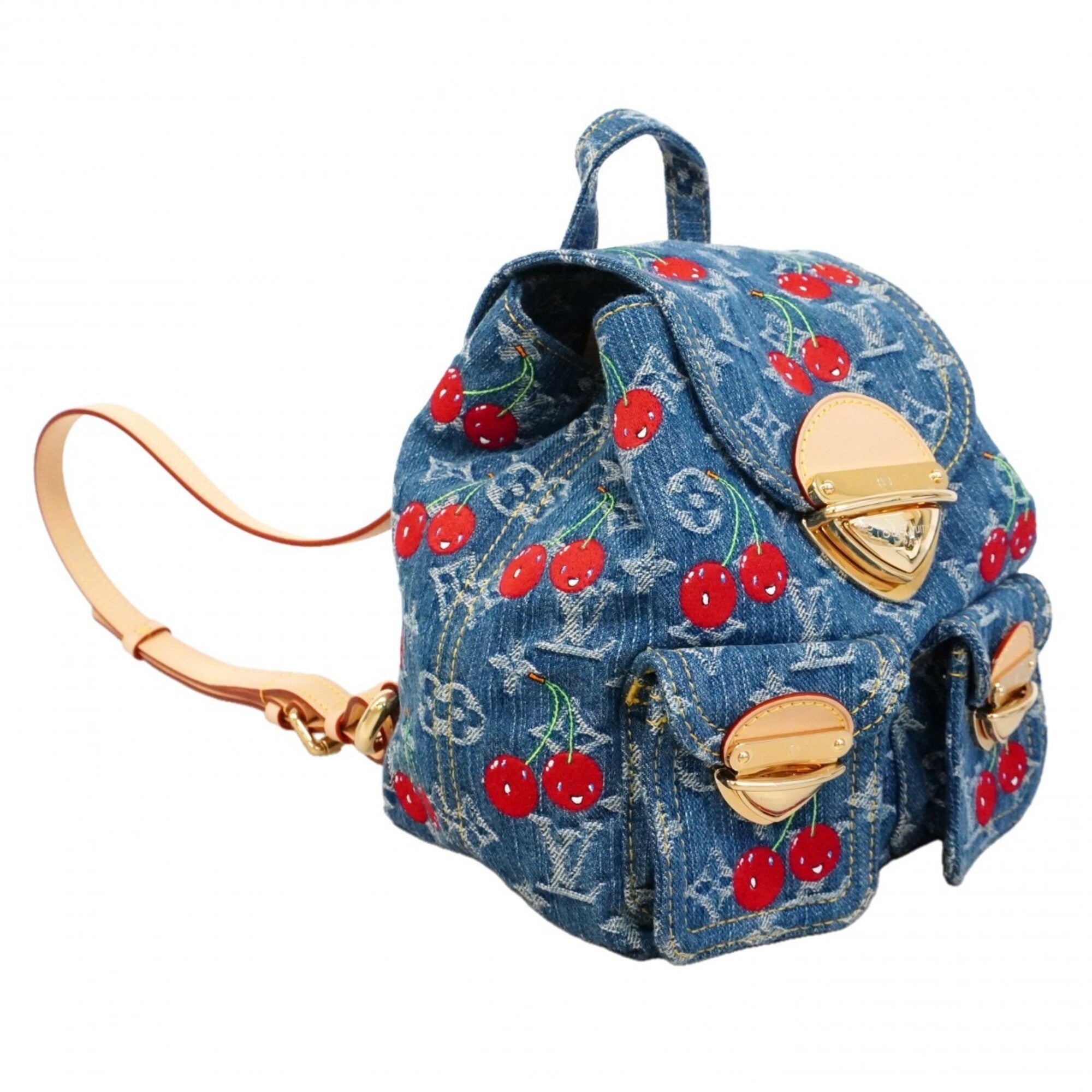 Louis Vuitton Blue Backpack (Pre-Owned)