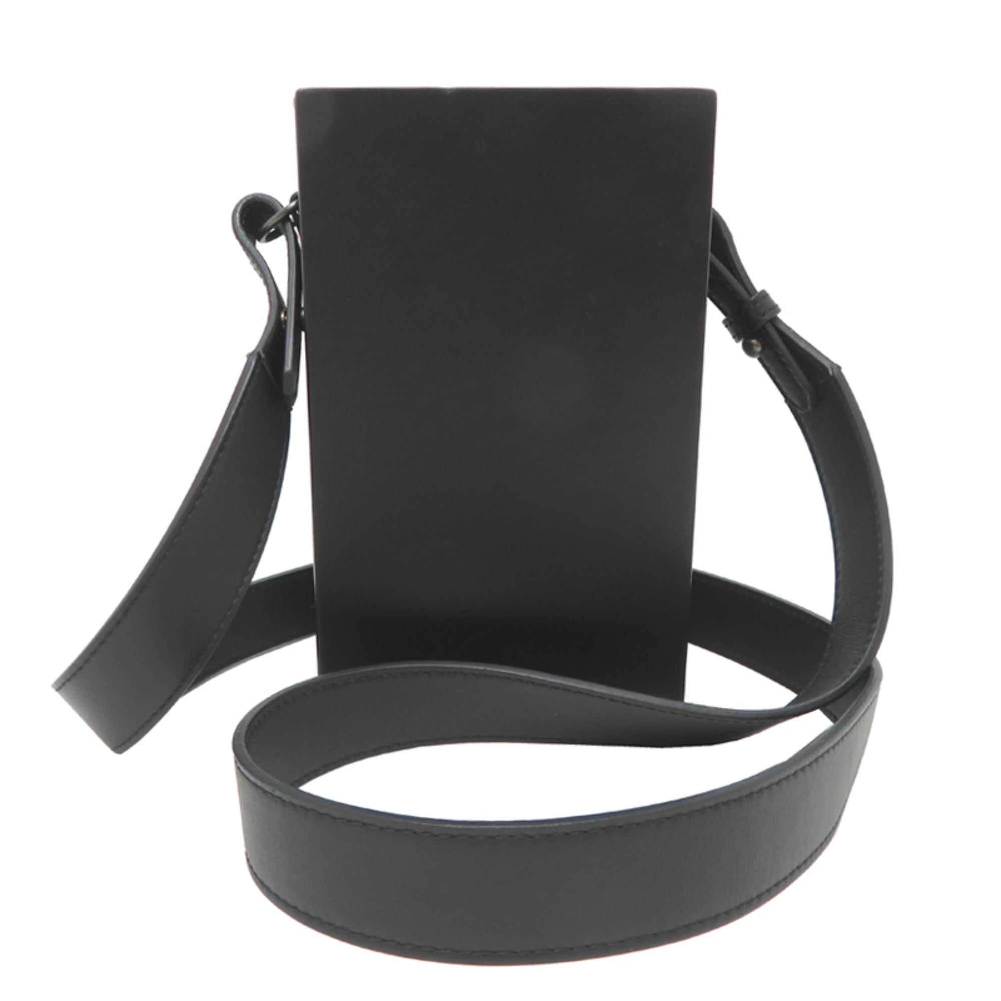 Fendi Black Leather Shoulder Bag (Pre-Owned)