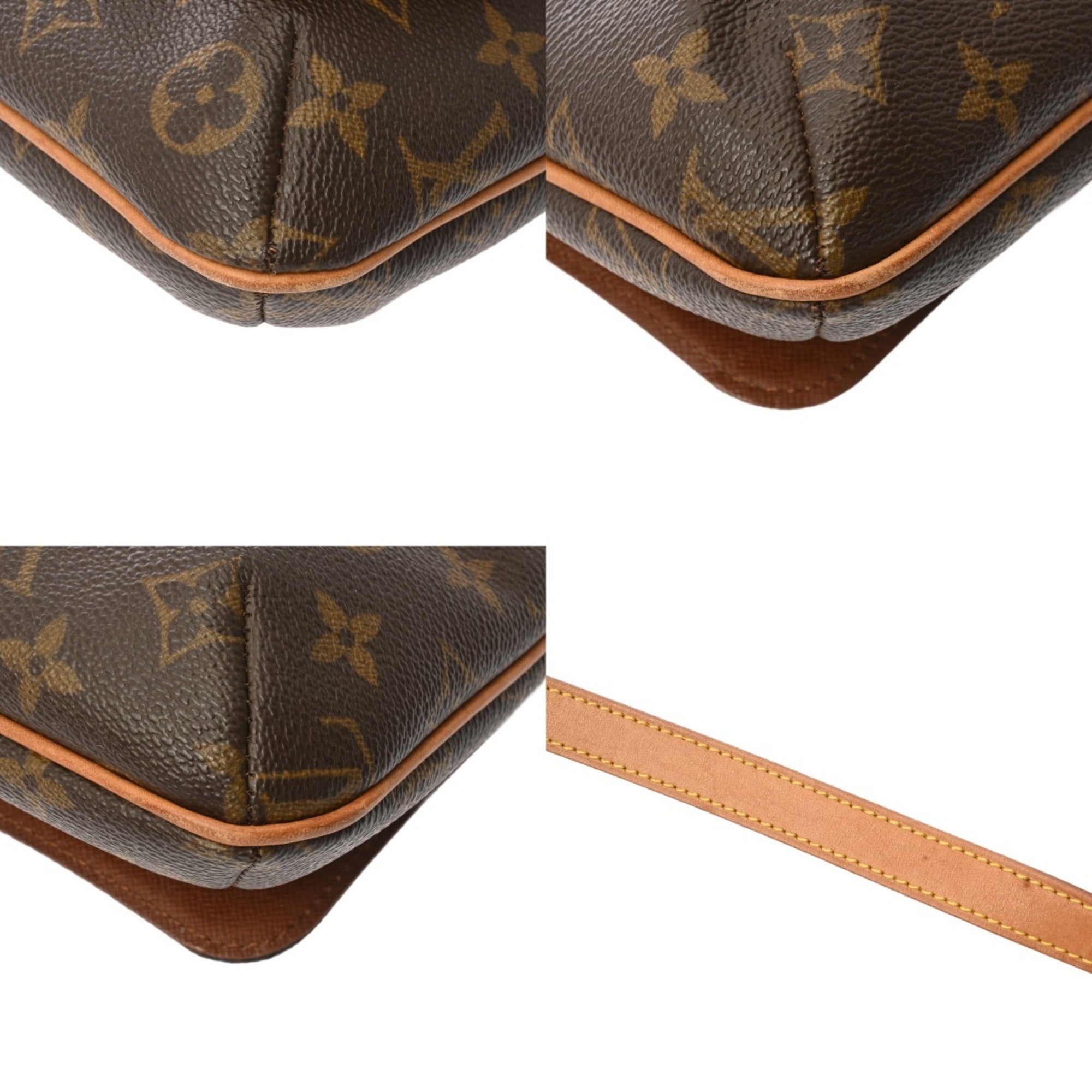 Louis Vuitton Brown Monogram Shoulder Bag (Pre-Owned)