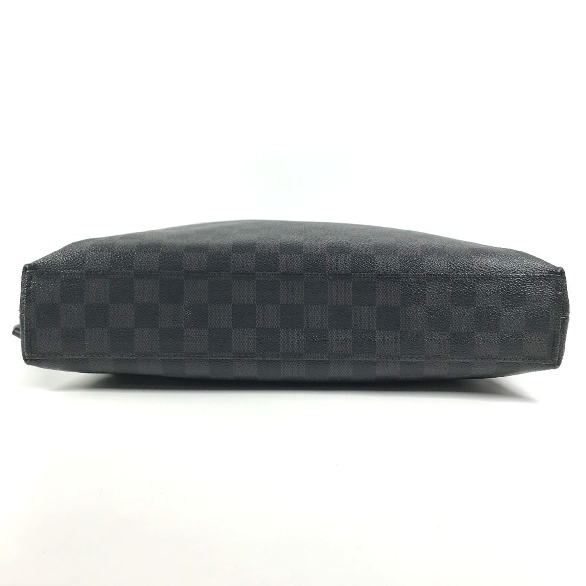 Louis Vuitton Black Damier Graphite Canvas Briefcase Handbag (Pre-Owned)
