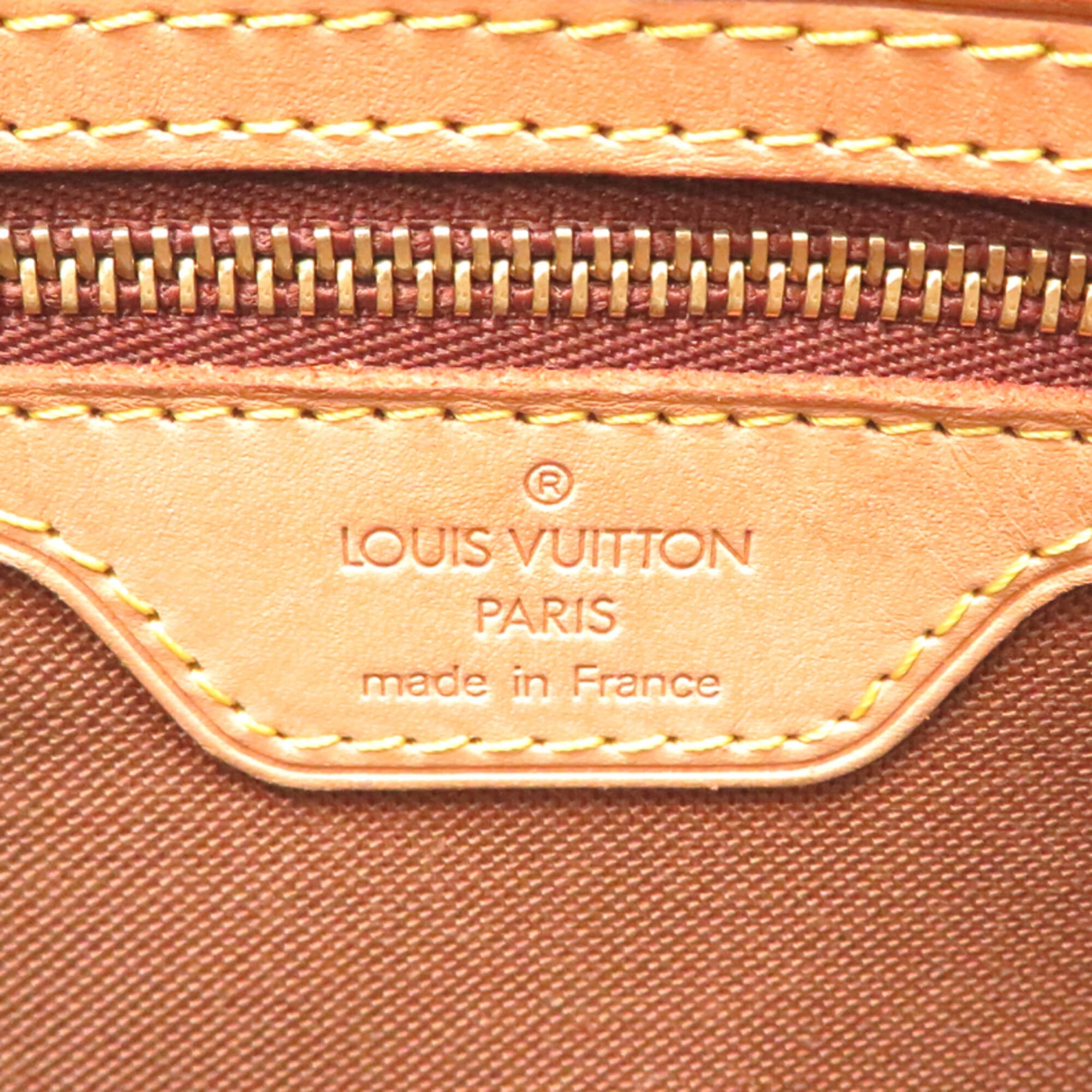 Louis Vuitton Brown Monogram Tote Bag (Pre-Owned)