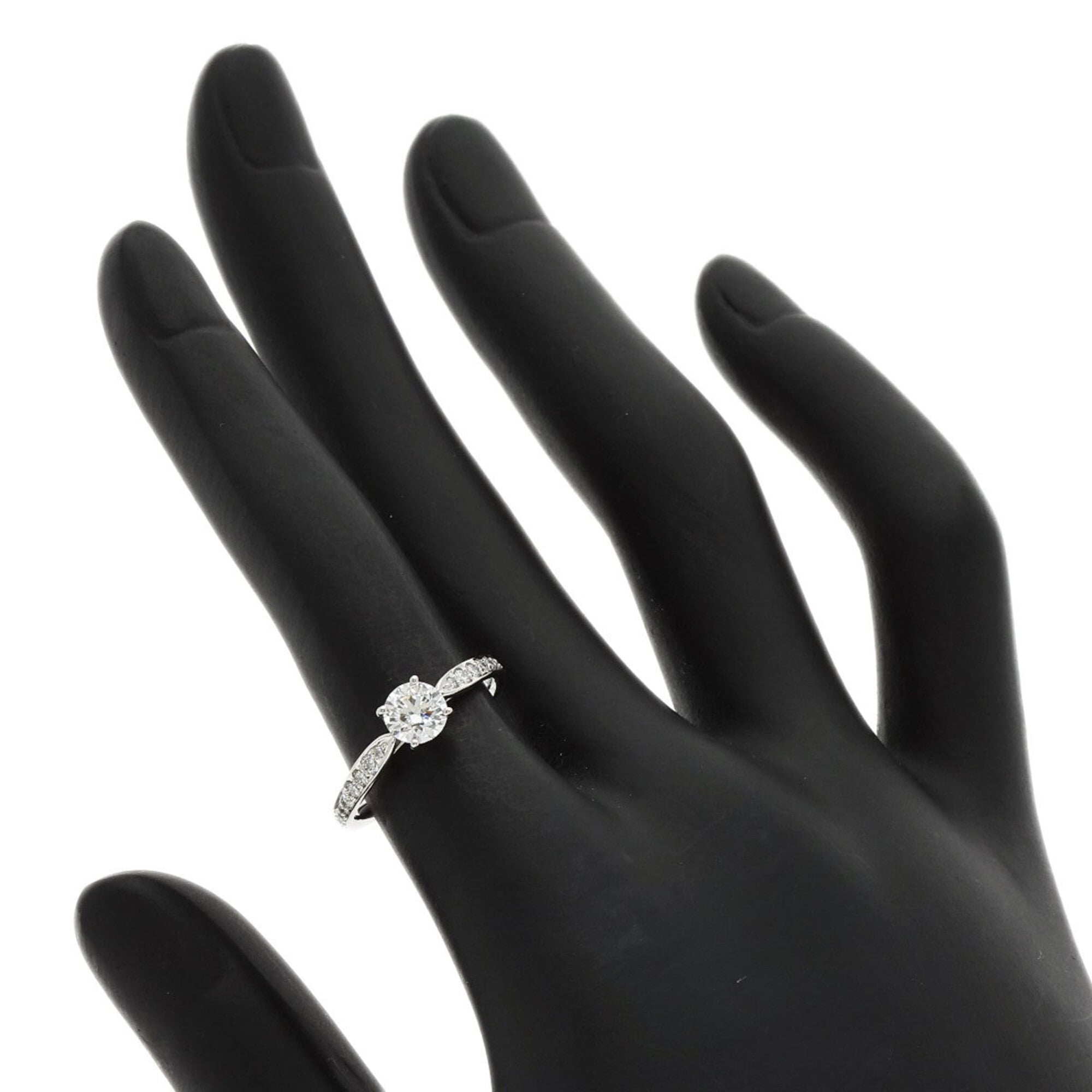 Tiffany Platinum 950 Band Ring (Pre-Owned)