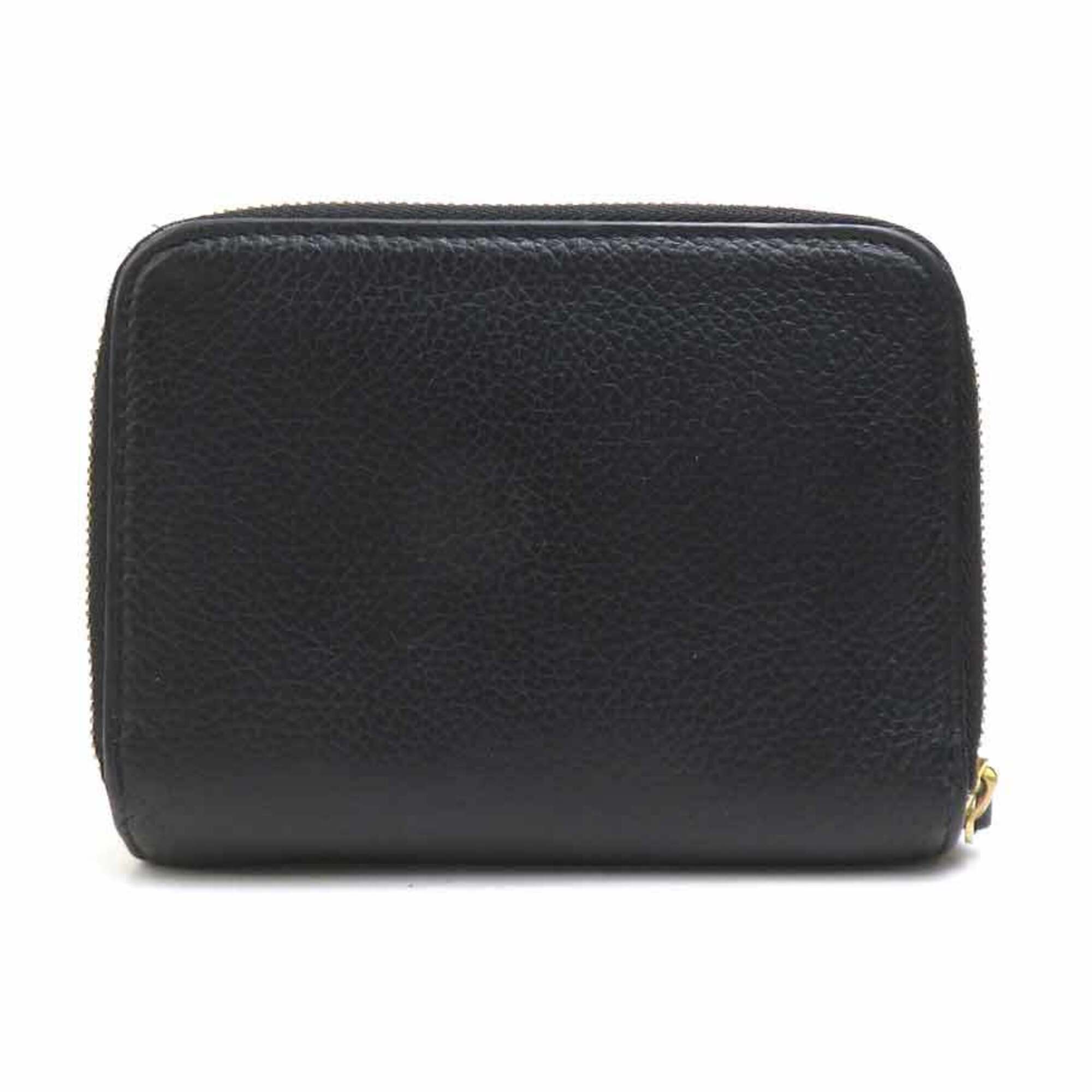 Balenciaga Black Leather Wallet (Bi-Fold) (Pre-Owned)