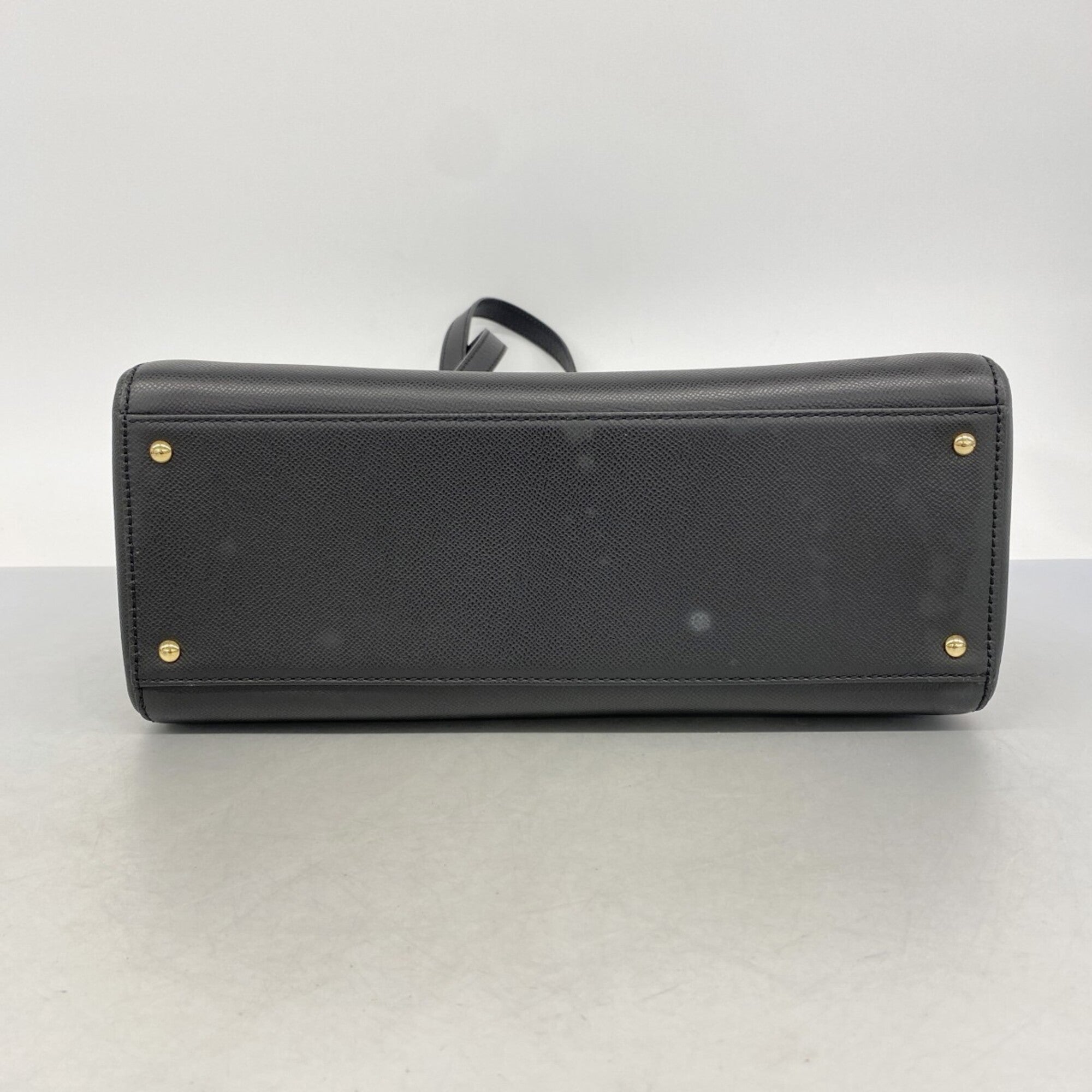 Chanel Black Leather Tote Bag (Pre-Owned)