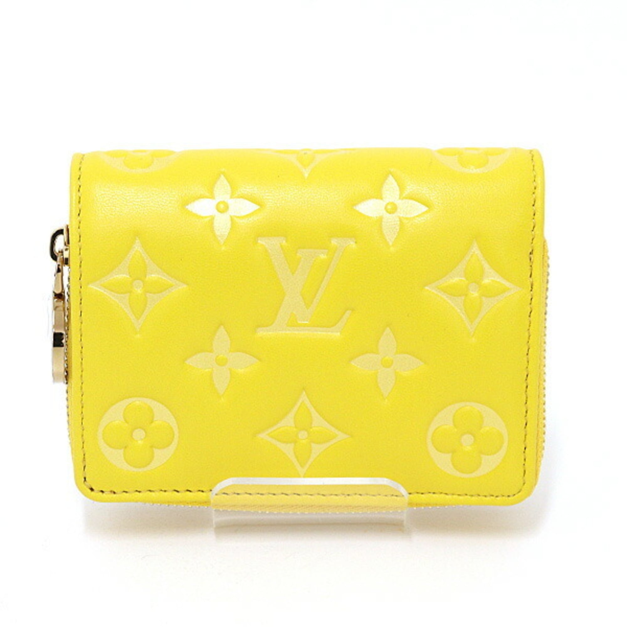 Louis Vuitton Yellow Monogram Empreinte Wallet (Bi-Fold) (Pre-Owned)