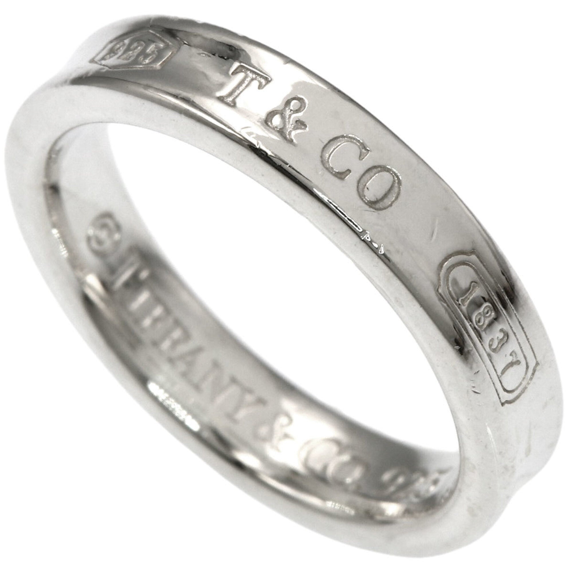 Tiffany Silver Band Ring (Pre-Owned)