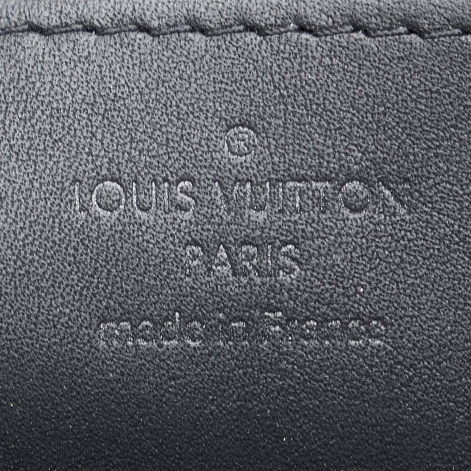 Louis Vuitton Damier Infini Black Onyx Pvc Leather Long Wallet (Bi-Fold) (Pre-Owned)