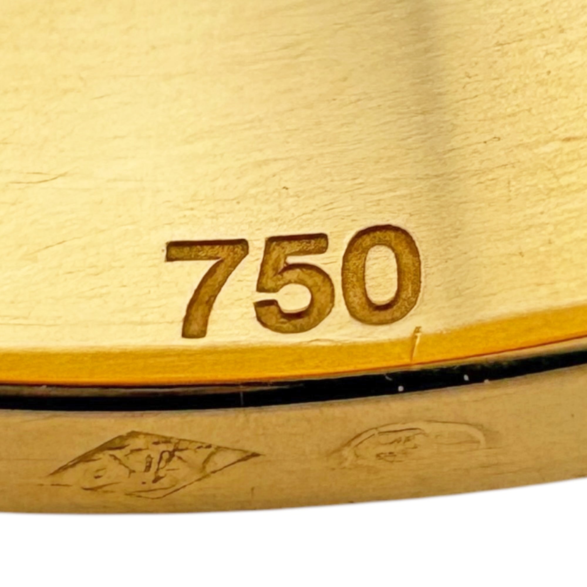 Louis Vuitton Gold Yellow Gold (18K) Band Ring (Pre-Owned)