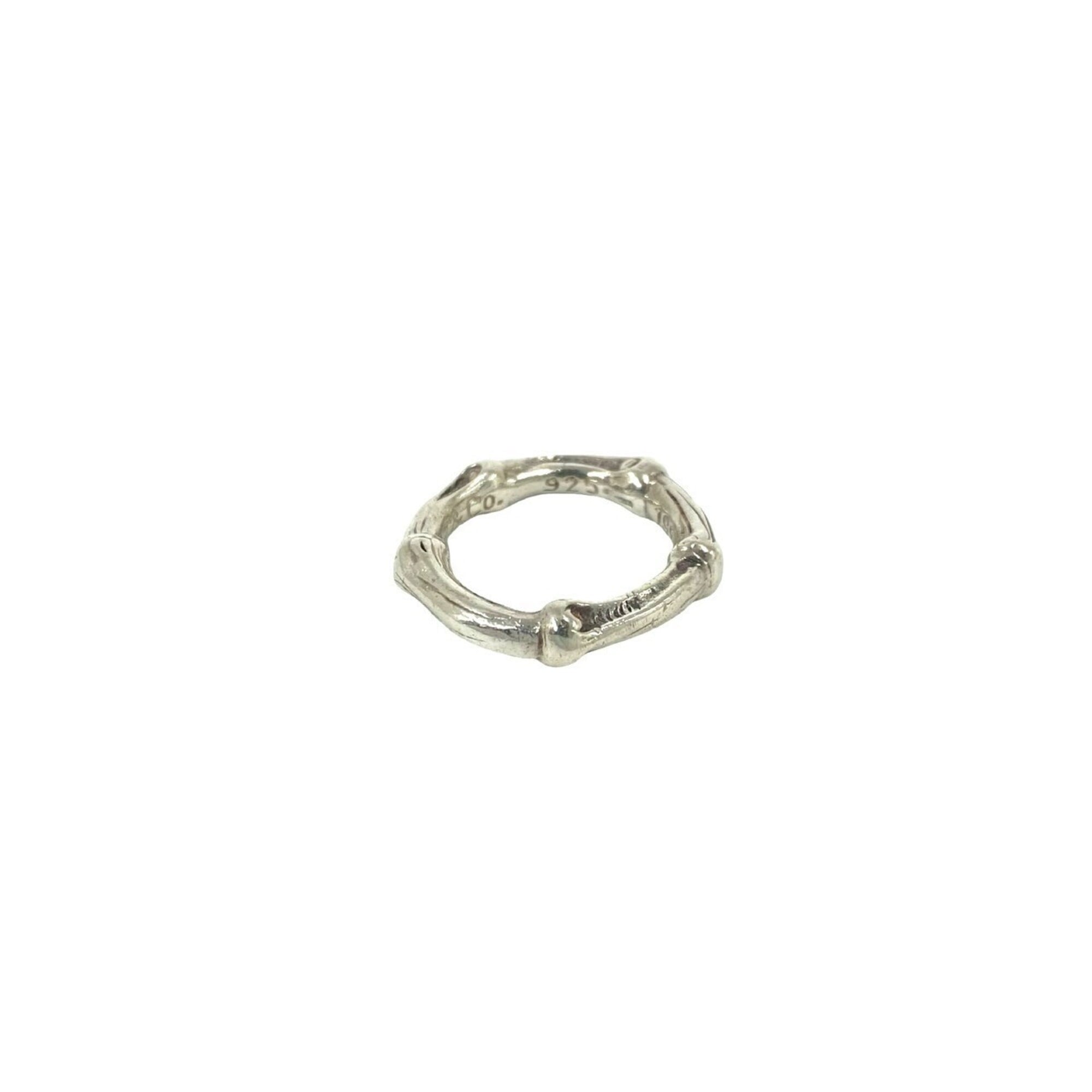Tiffany Silver Silver 925 Band Ring (Pre-Owned)