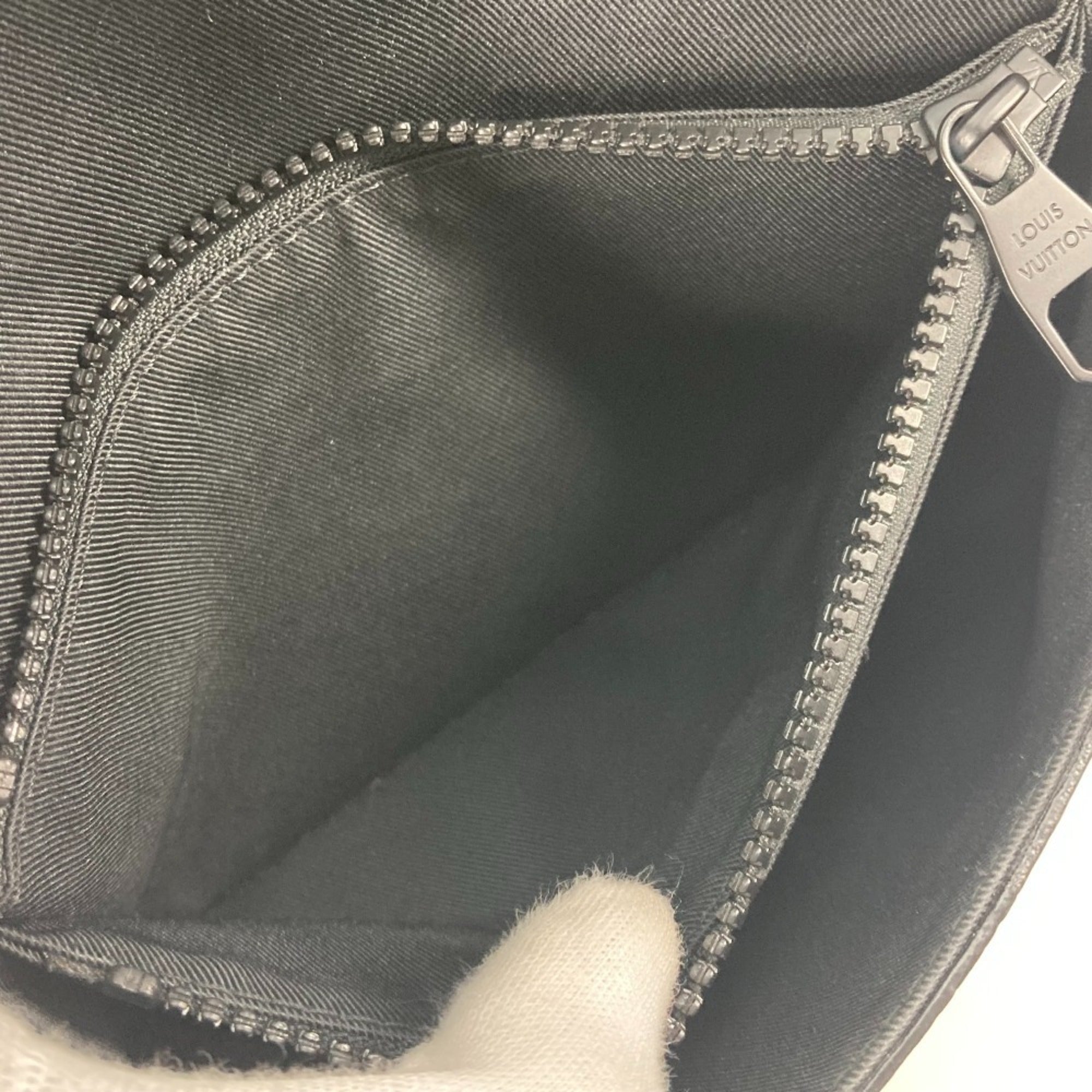 Louis Vuitton Black Galle Monogram Empreinte Shoulder Bag Sling Bag (Pre-Owned)
